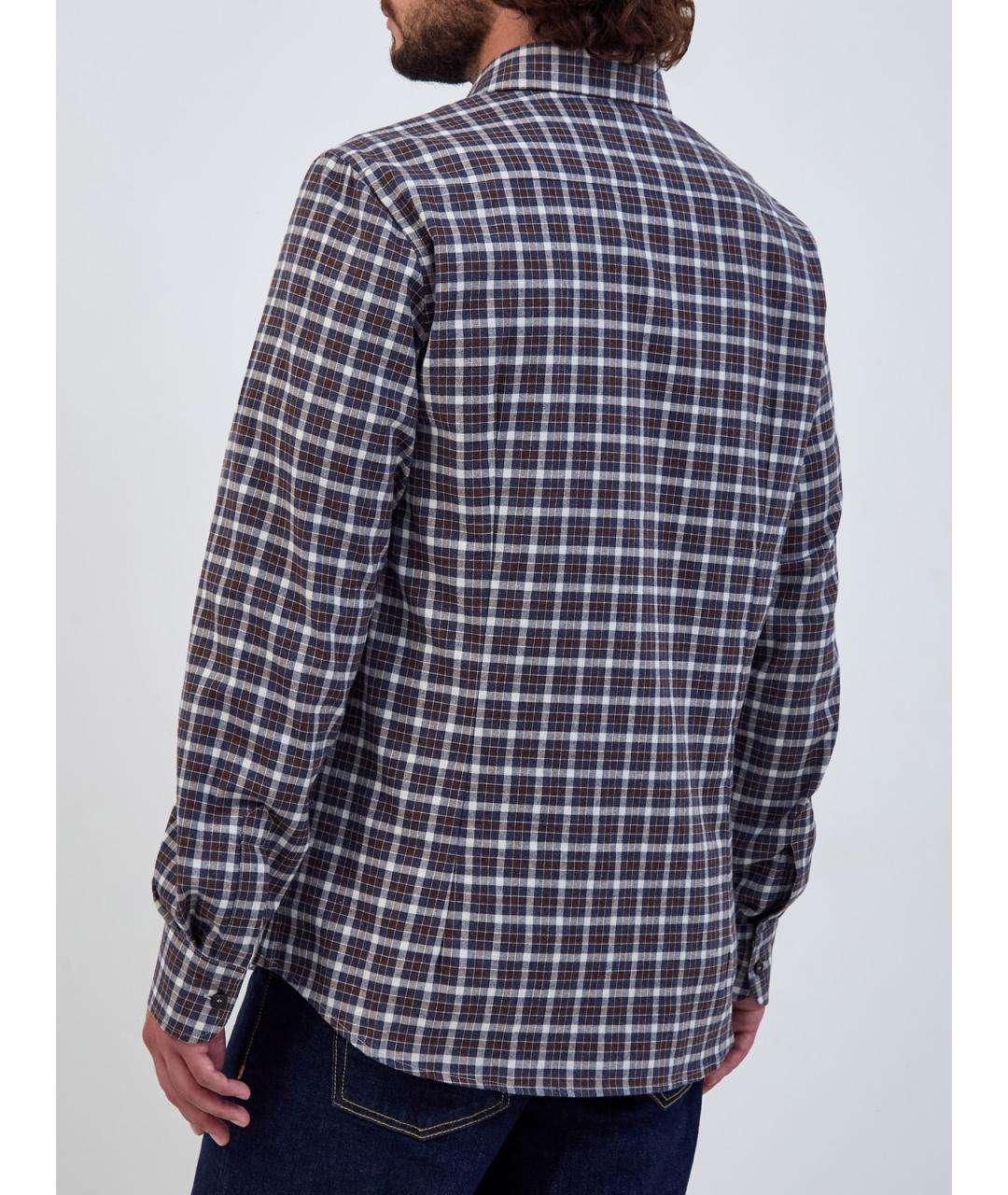 PESERICO Мульти хлопковая кэжуал рубашка, фото 4