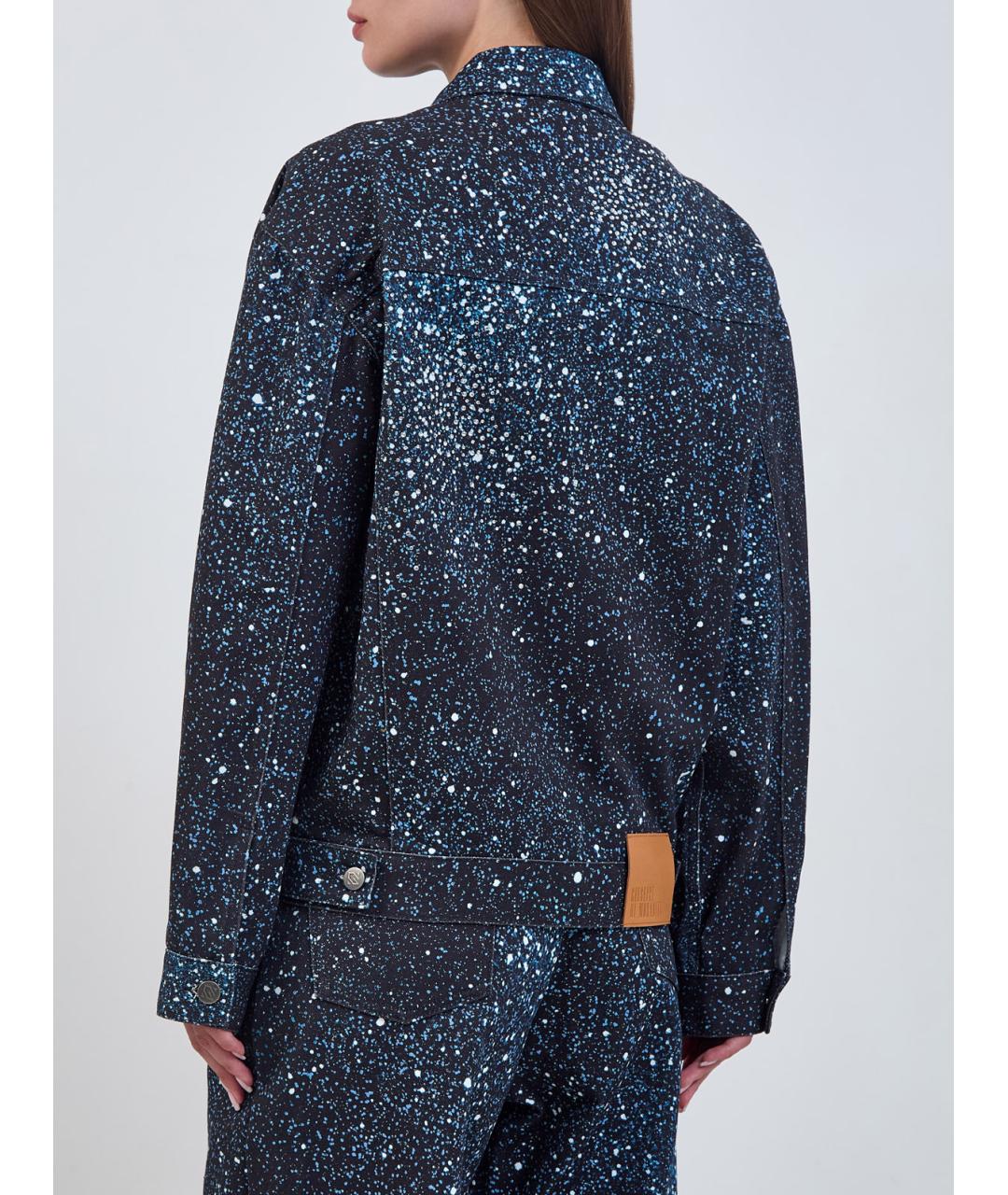 GIUSEPPE DI MORABITO Синяя хлопковая куртка, фото 4