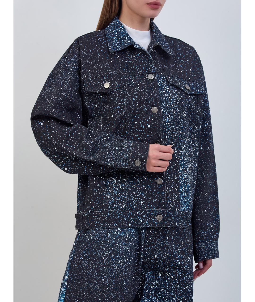 GIUSEPPE DI MORABITO Синяя хлопковая куртка, фото 3