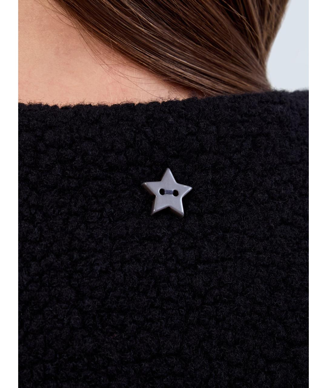 LORENA ANTONIAZZI Черная полиэстеровая парка, фото 7