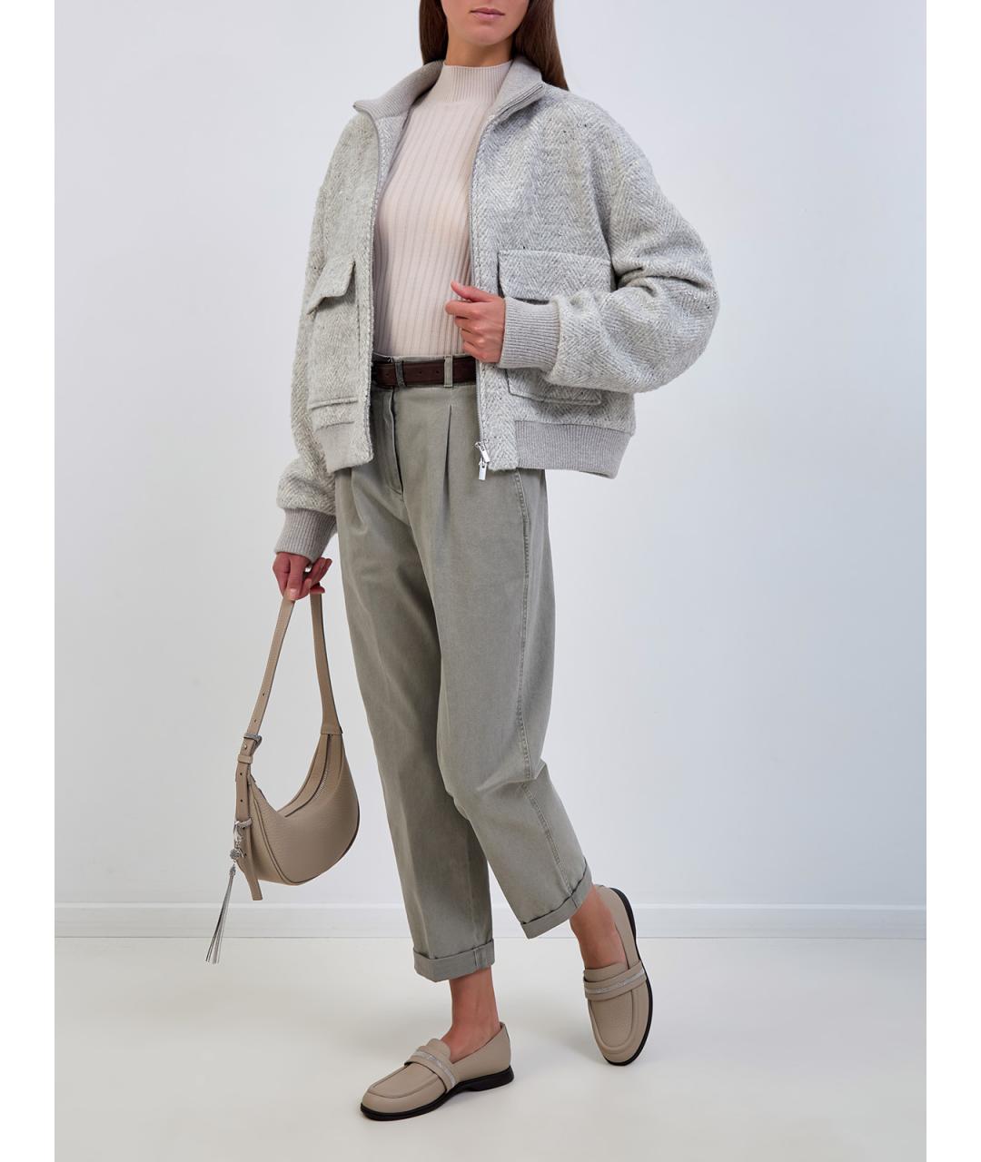 PESERICO Бежевая кашемировая водолазка, фото 2