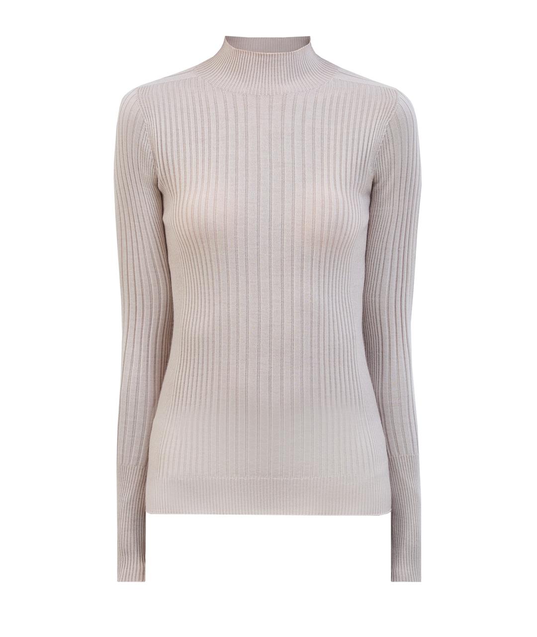 PESERICO Бежевая кашемировая водолазка, фото 1