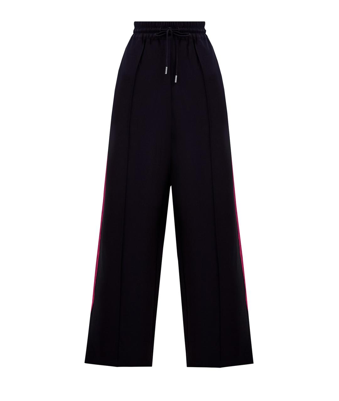 KARL LAGERFELD Черные прямые брюки, фото 1