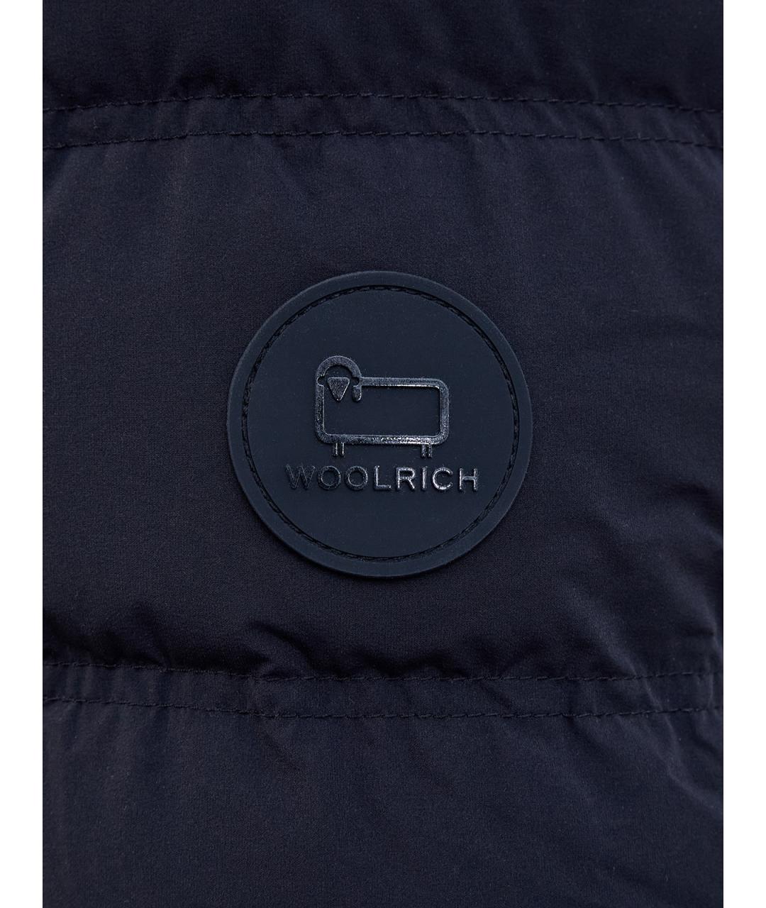 WOOLRICH Синий полиамидовый пуховик, фото 5