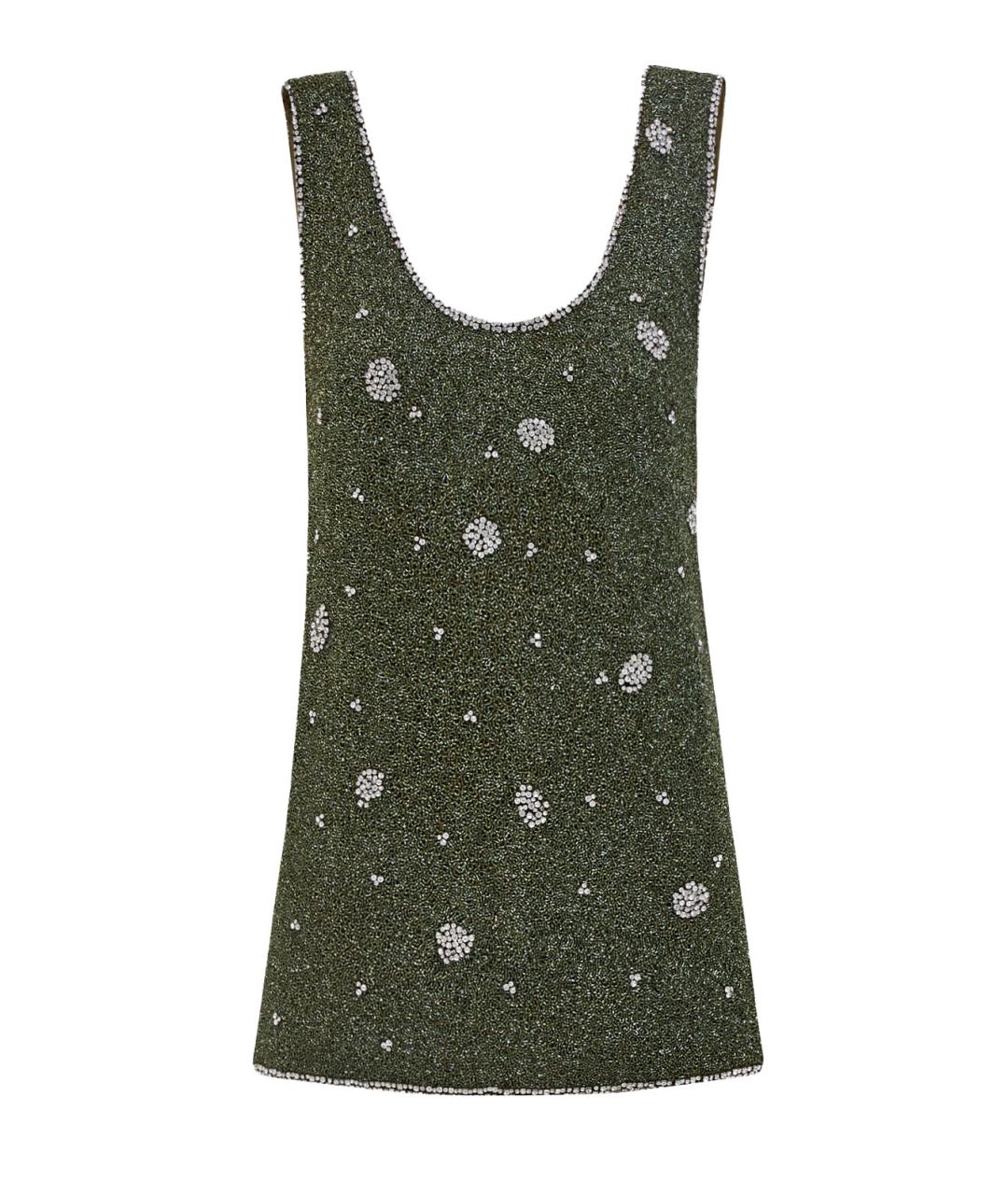 GIUSEPPE DI MORABITO Зеленая полиамидовая блузы, фото 1