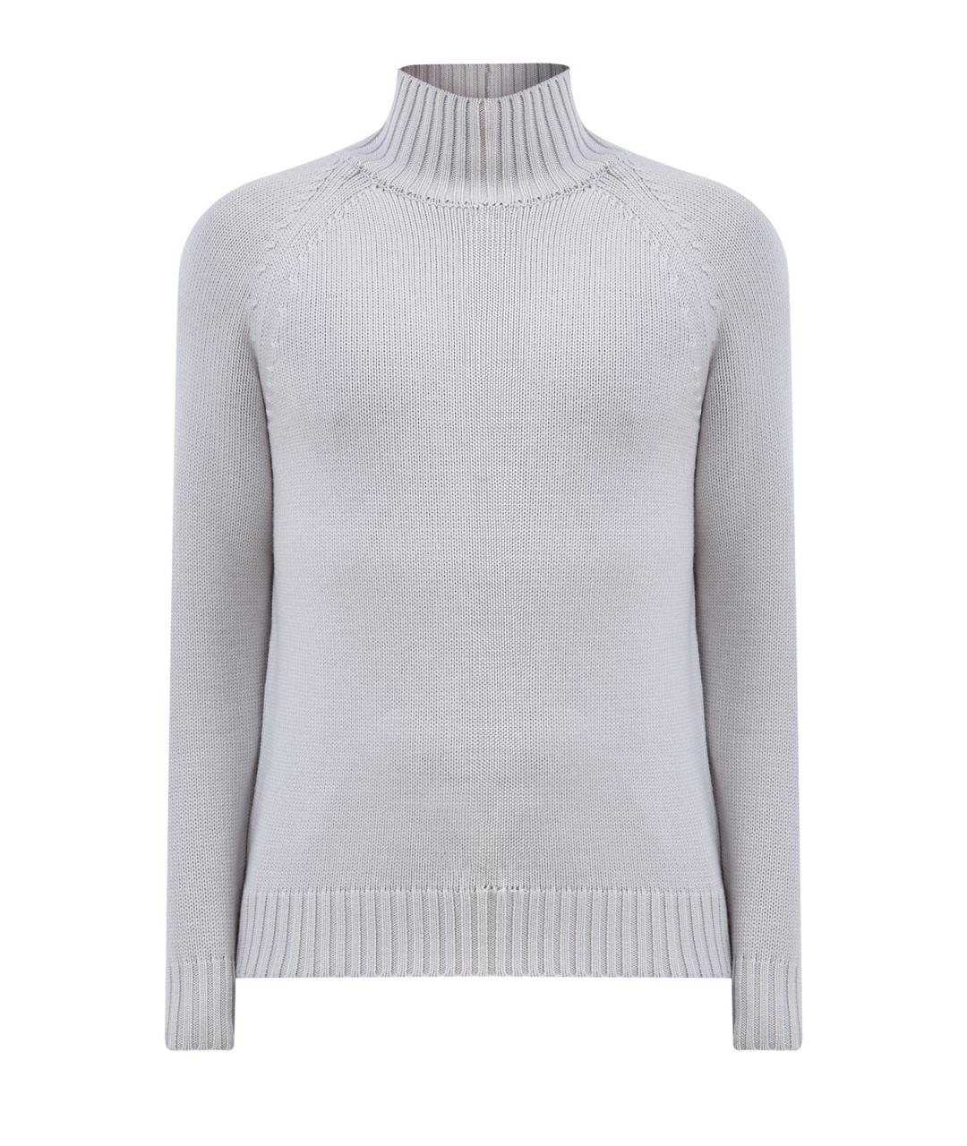 ELEVENTY Серый шерстяной джемпер / свитер, фото 1