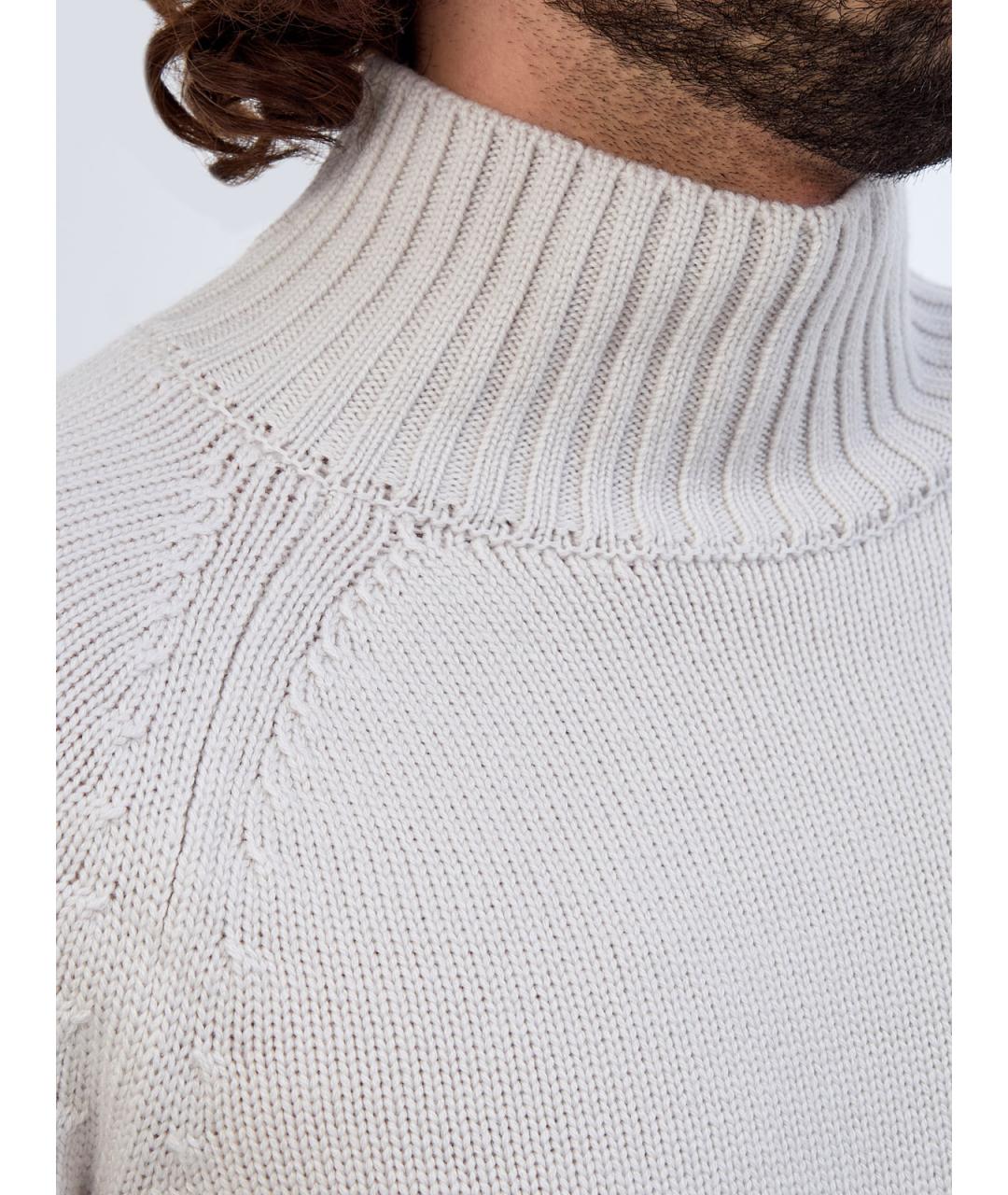 ELEVENTY Серый шерстяной джемпер / свитер, фото 5