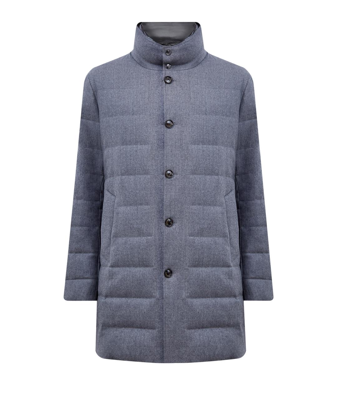 MONTECORE Серый шерстяной пуховик, фото 1