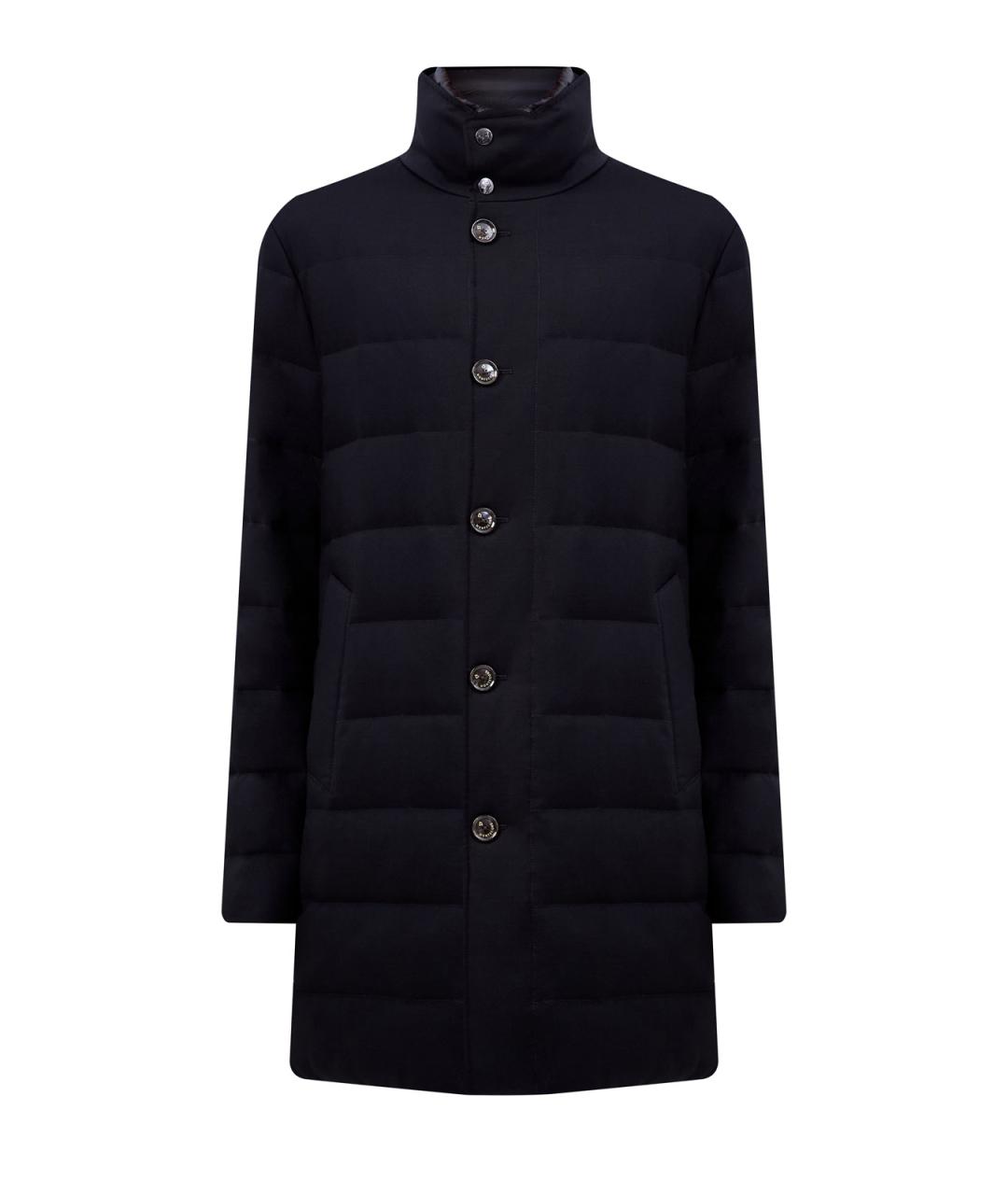 MONTECORE Черный шерстяной пуховик, фото 1