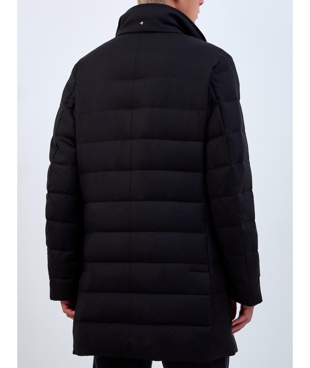 MONTECORE Черный шерстяной пуховик, фото 4