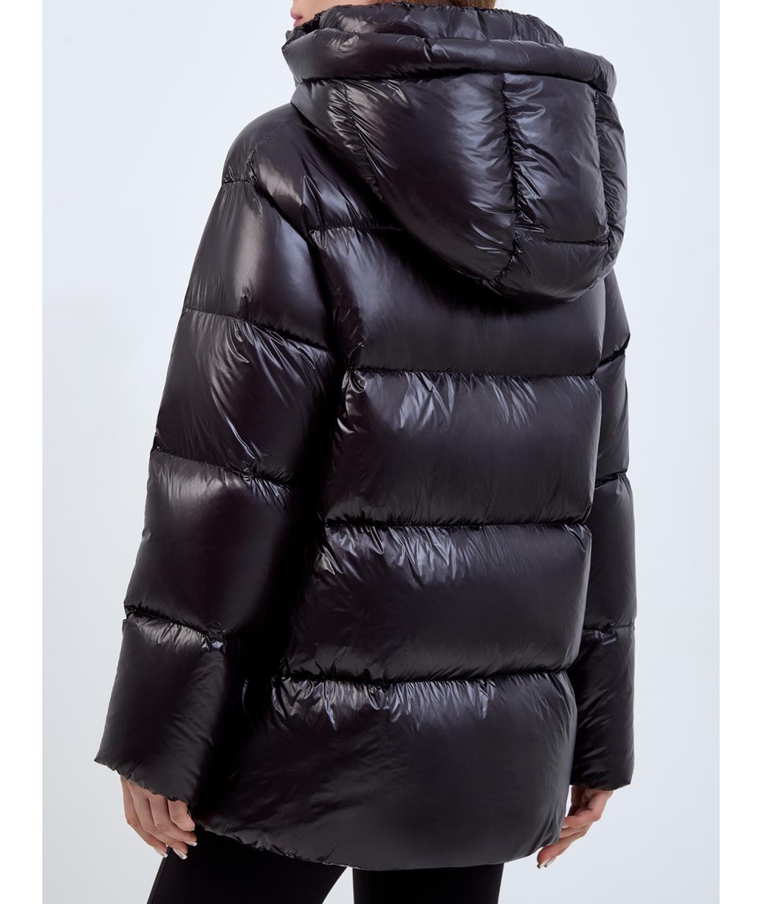 HETREGO Черный полиамидовый пуховик, фото 4