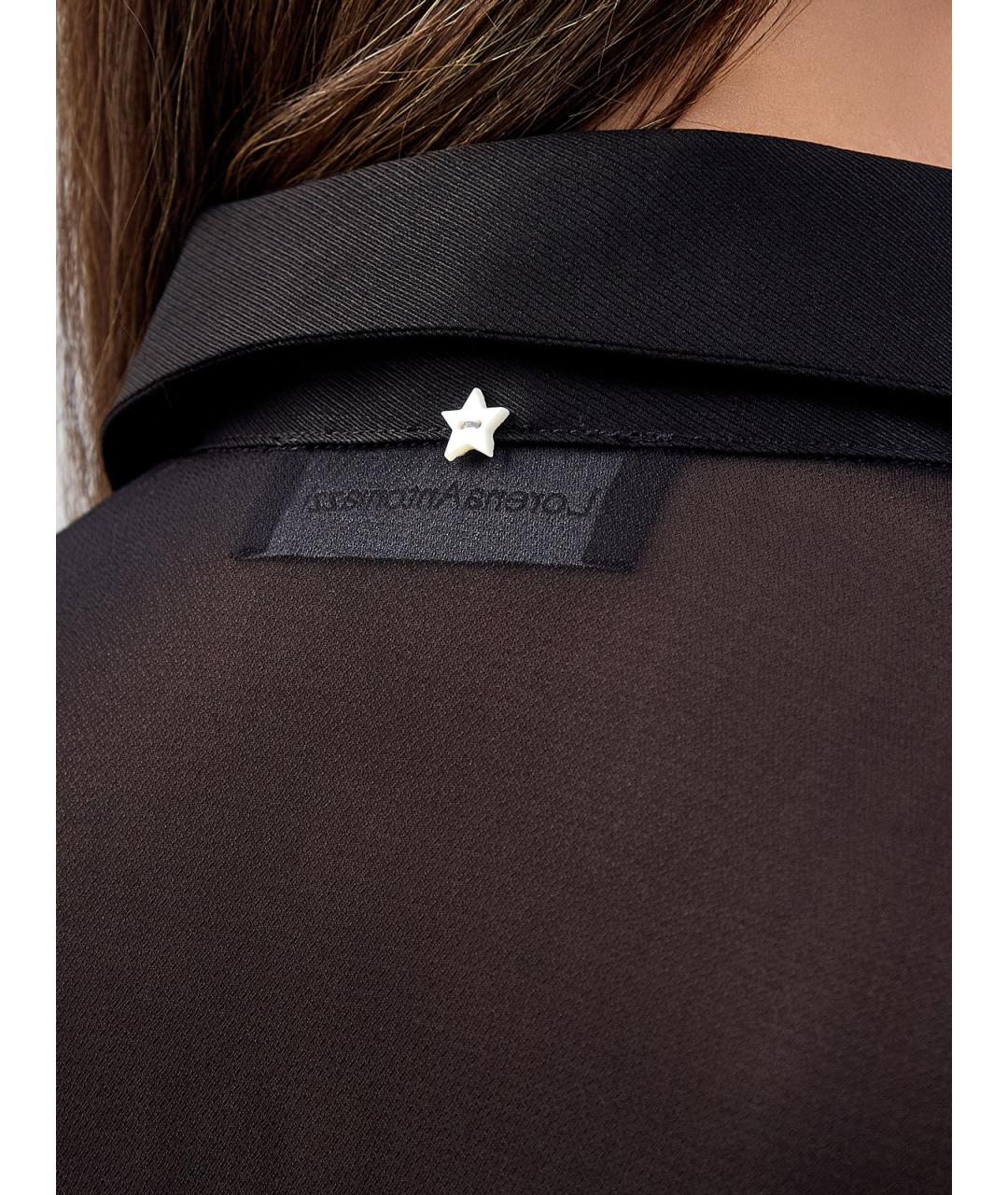 LORENA ANTONIAZZI Черная блузы, фото 5