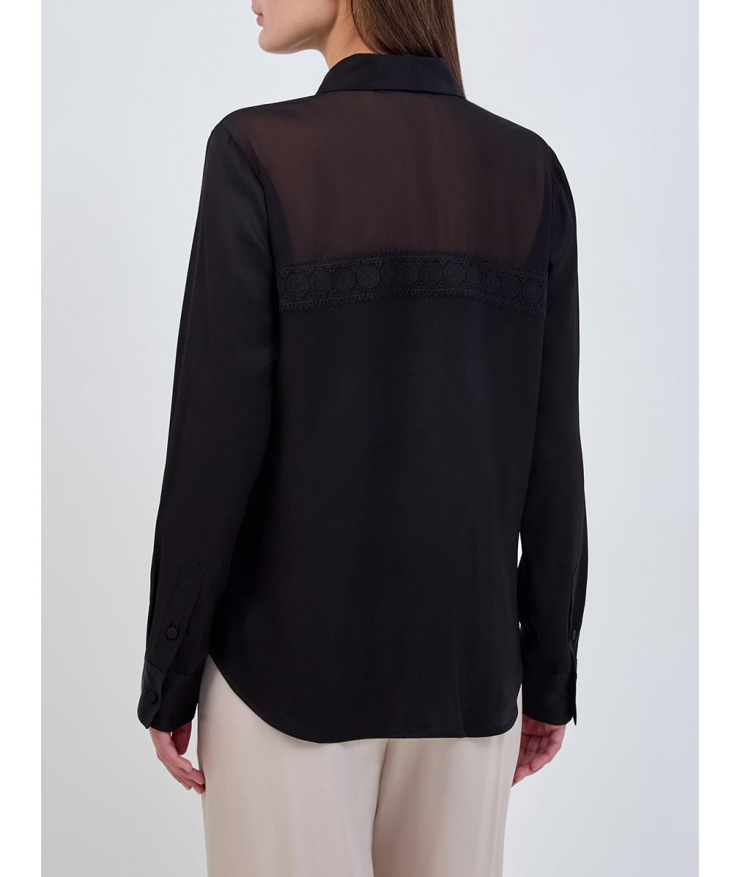 LORENA ANTONIAZZI Черная блузы, фото 4