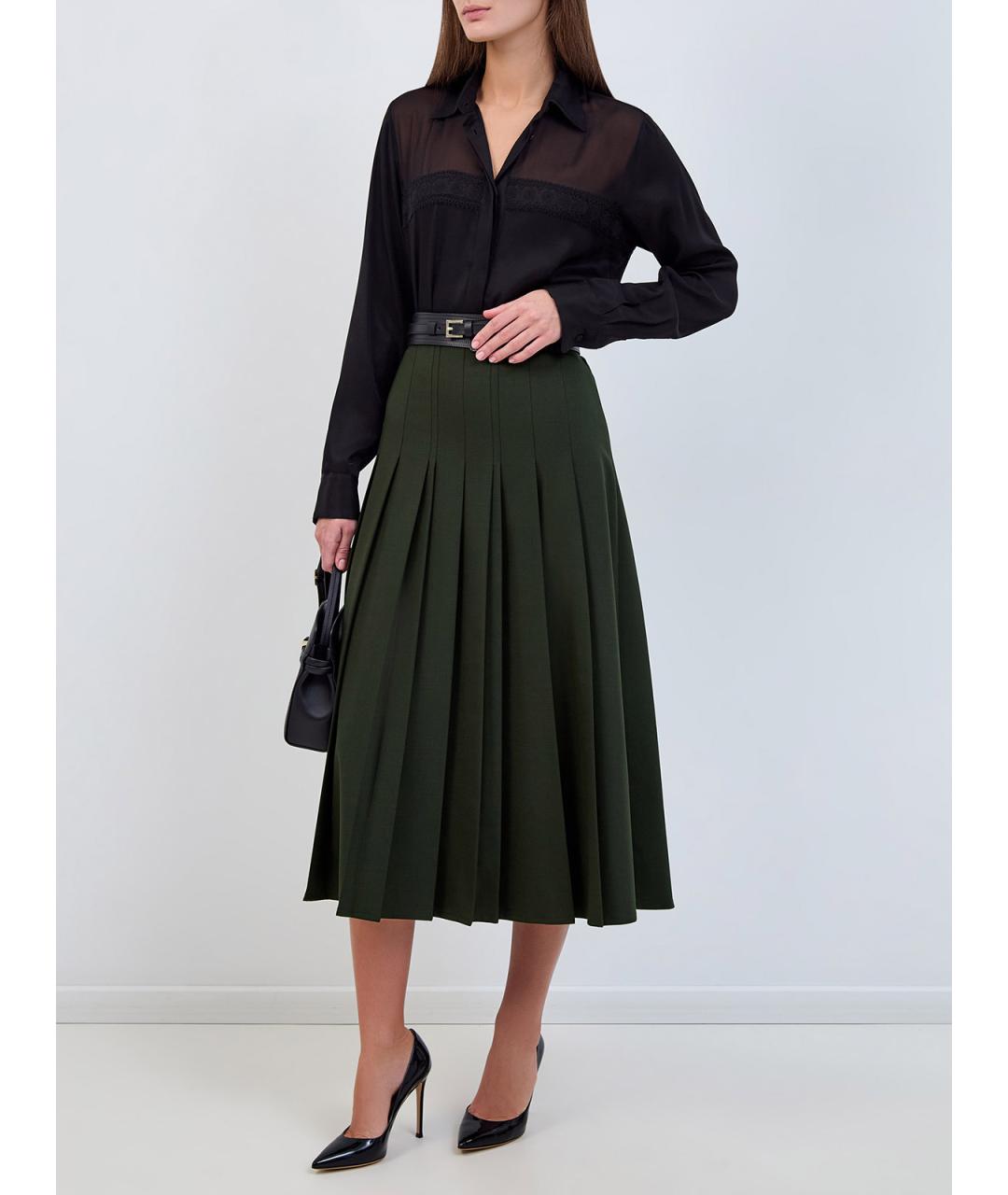 LORENA ANTONIAZZI Черная блузы, фото 2