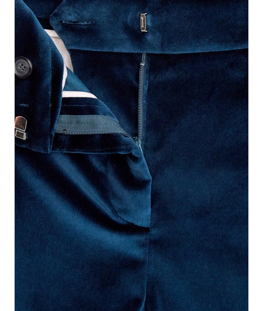 LORENA ANTONIAZZI Зеленые хлопковые брюки узкие, фото 6