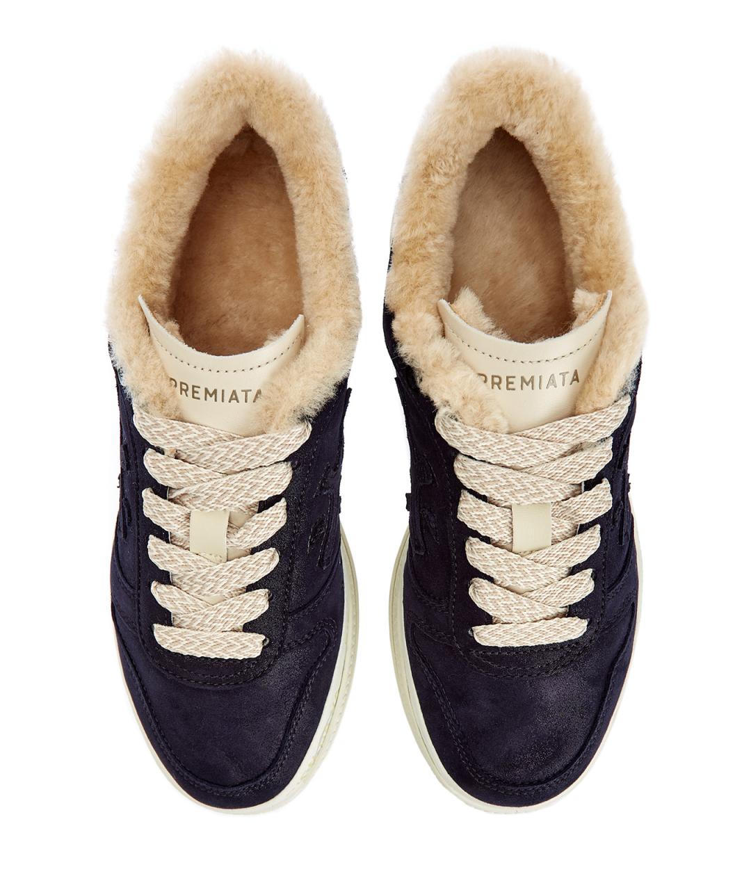 PREMIATA Синие замшевые кеды, фото 5