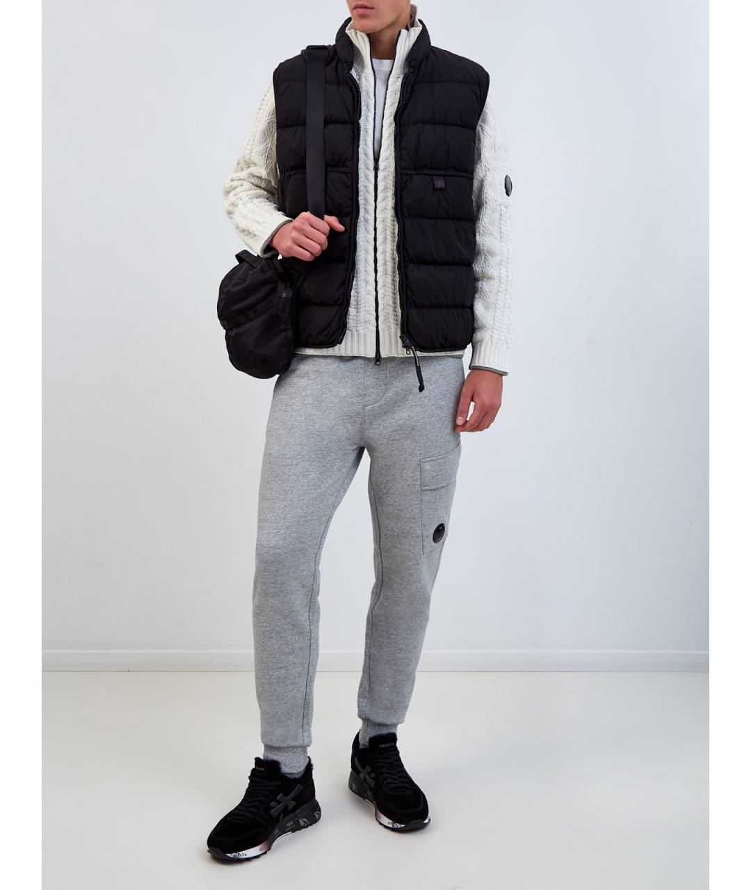 CP COMPANY Белая хлопковая футболка, фото 2