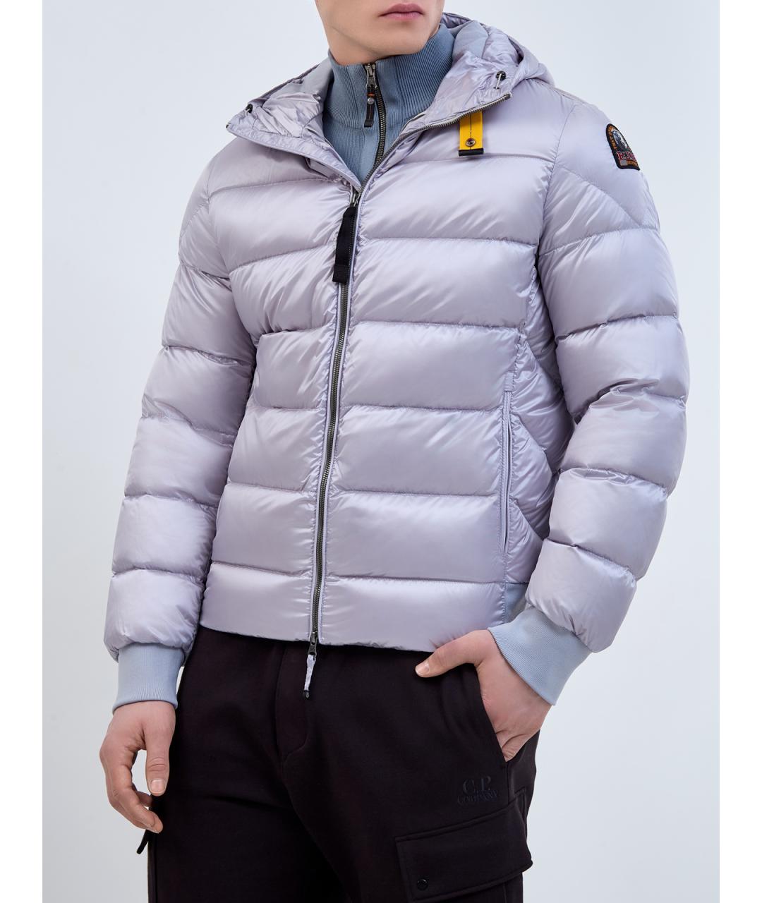 PARAJUMPERS Серый полиэстеровый пуховик, фото 3