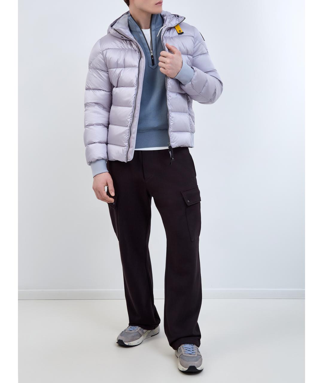 PARAJUMPERS Серый полиэстеровый пуховик, фото 2