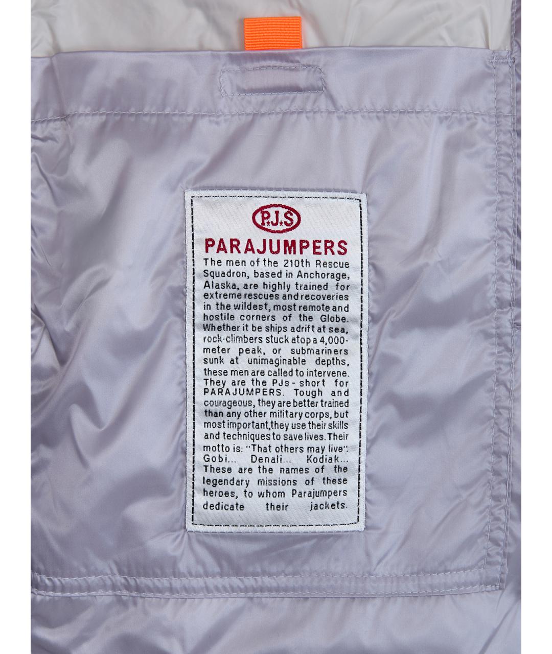 PARAJUMPERS Серый полиэстеровый пуховик, фото 6