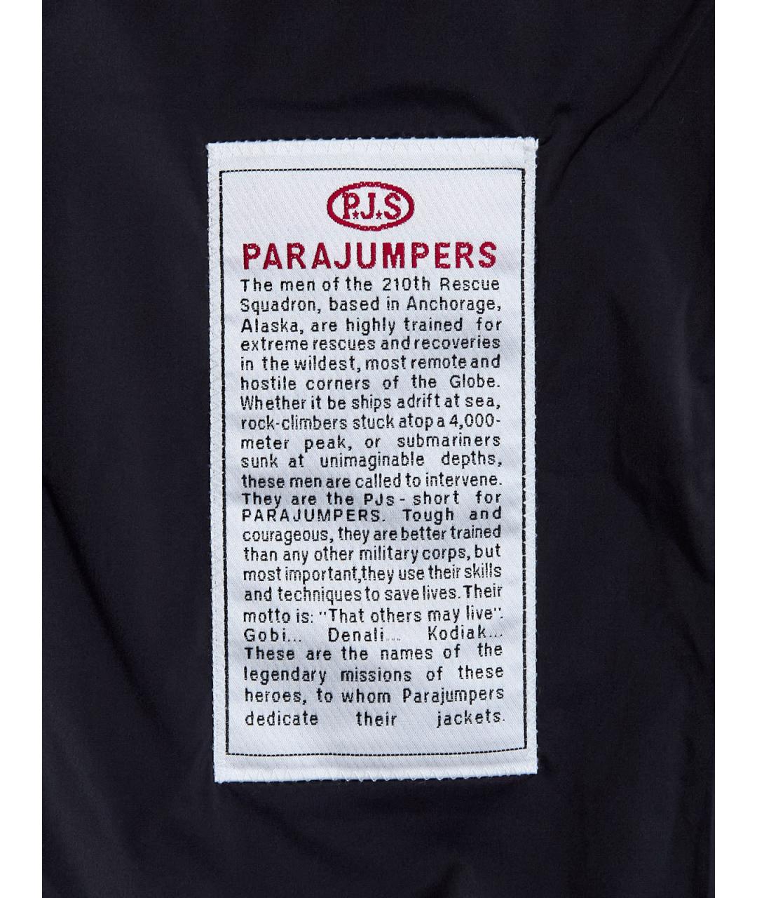 PARAJUMPERS Черная полиэстеровая куртка, фото 4