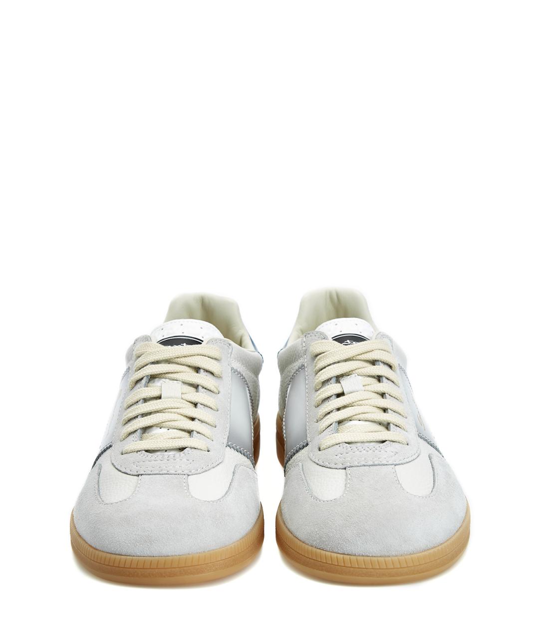 SANTONI Мульти кожаные низкие кроссовки / кеды, фото 5