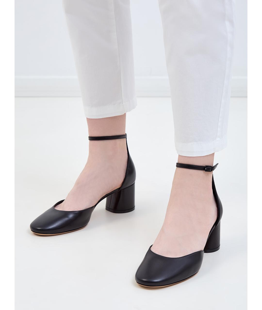 CASADEI Черные кожаные туфли, фото 2