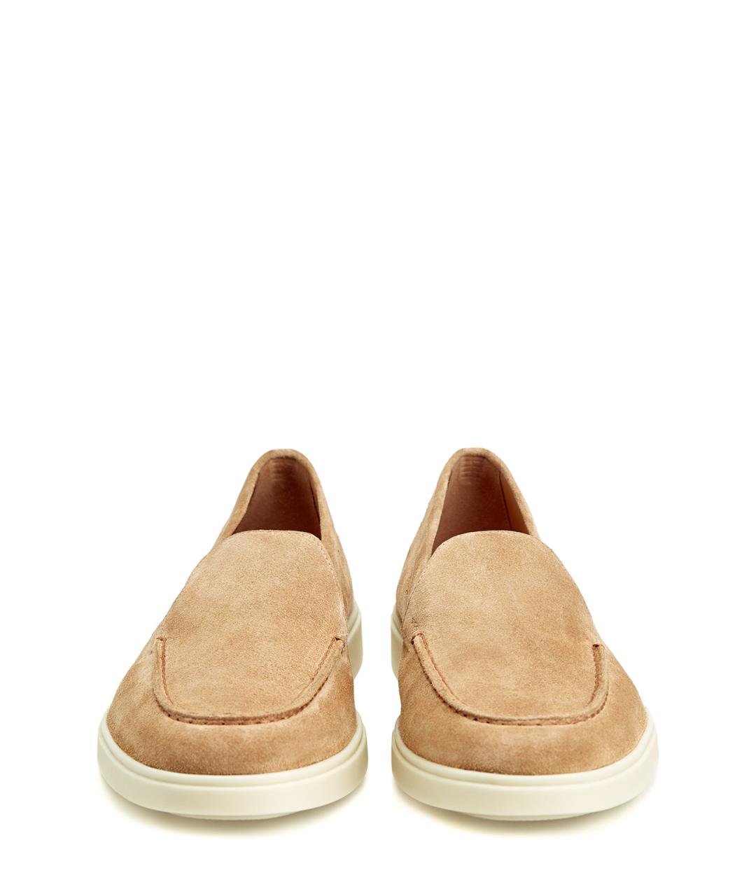 SANTONI Коричневые замшевые лоферы, фото 6