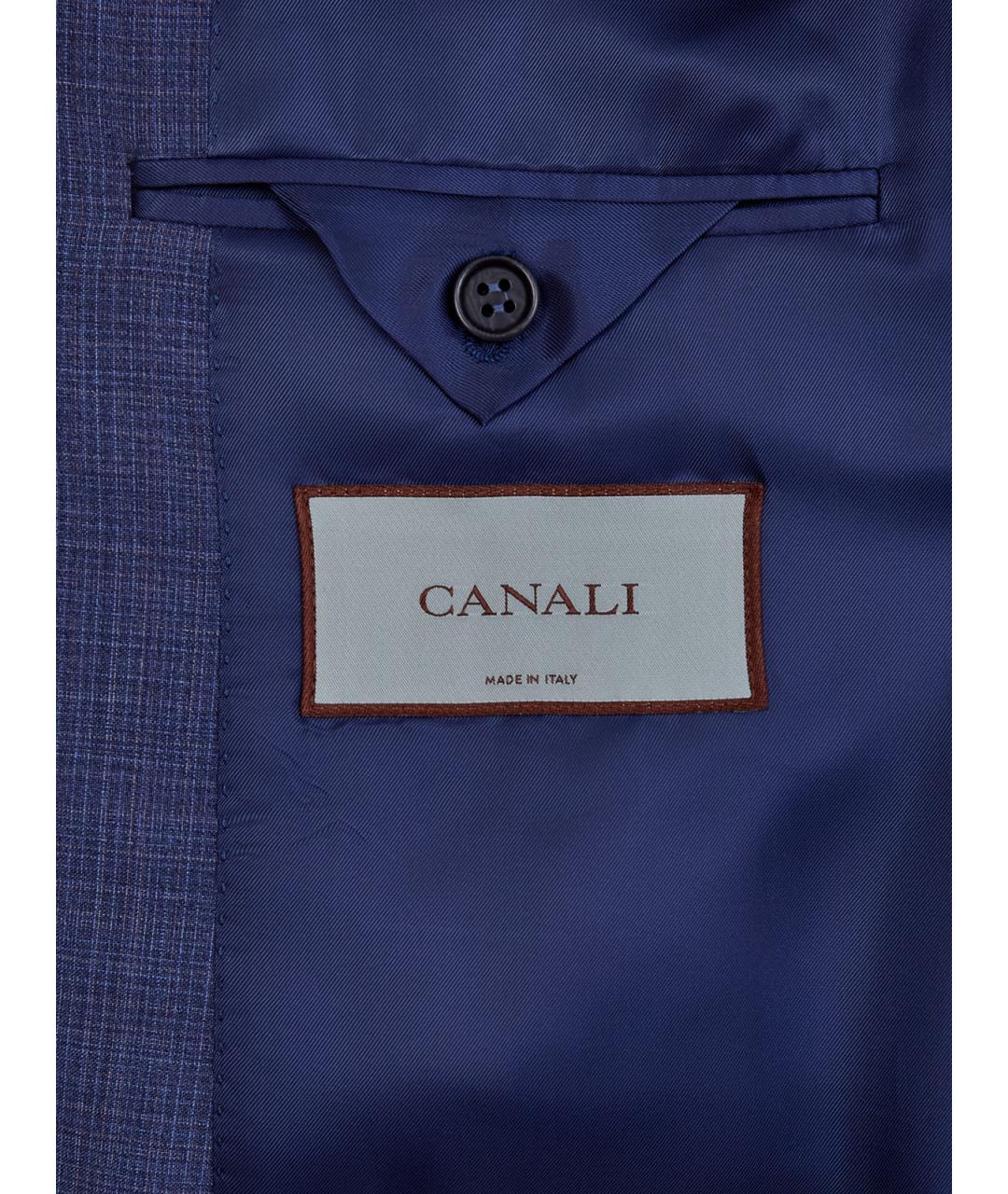 CANALI Синий классический костюм, фото 7