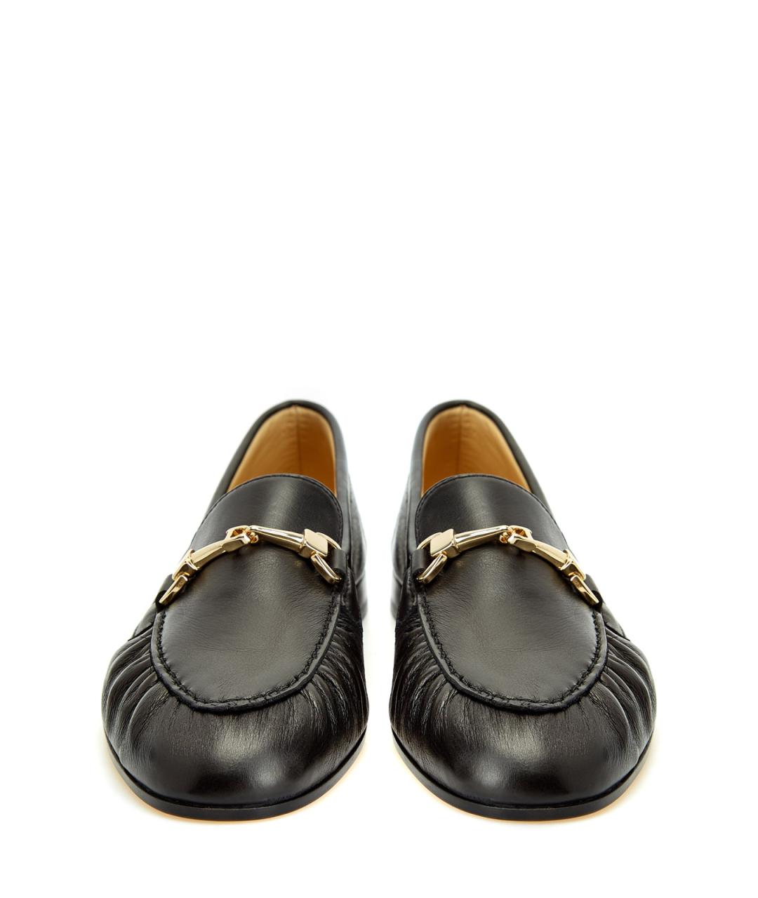 DOUCAL'S Черные кожаные лоферы, фото 5