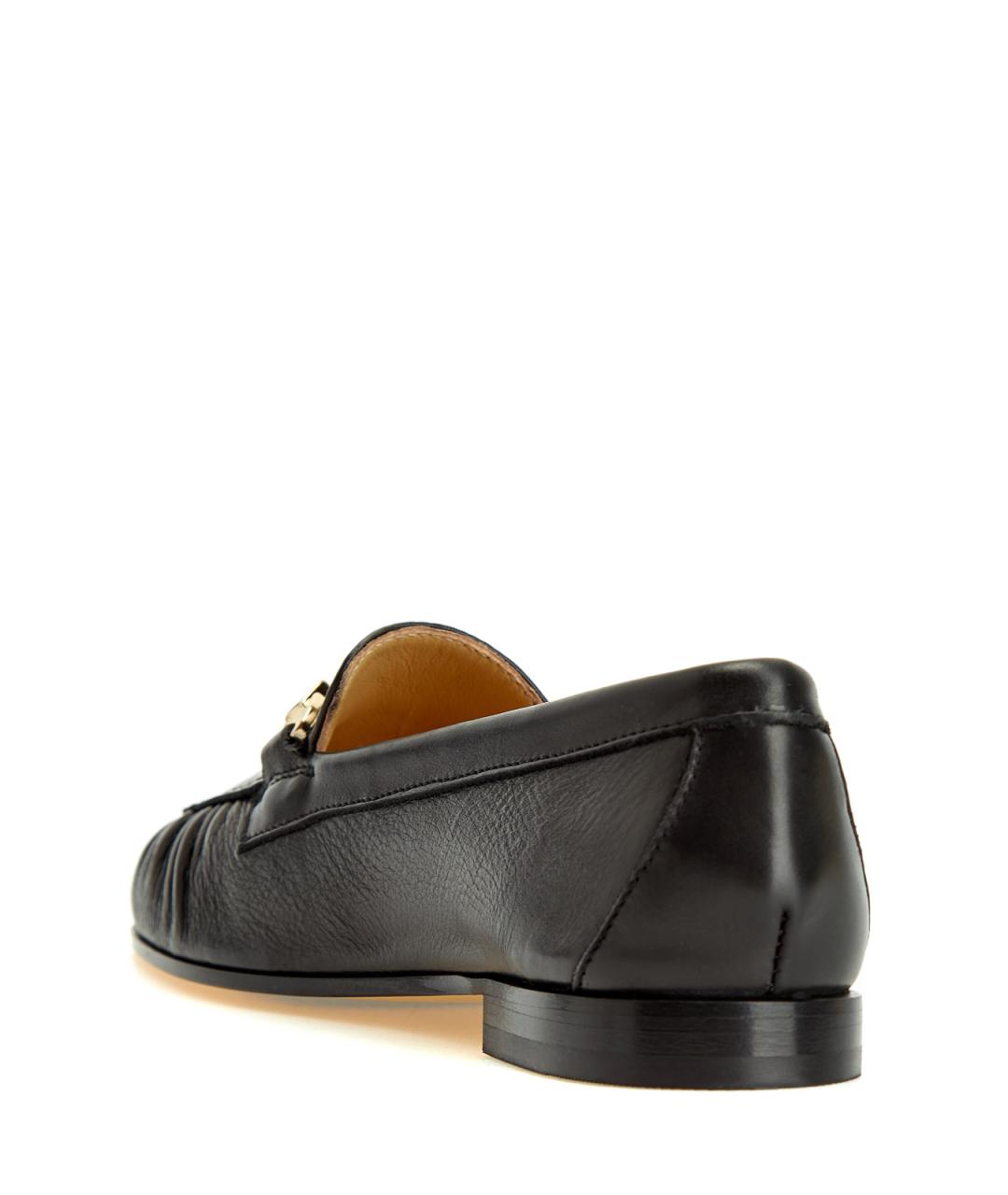 DOUCAL'S Черные кожаные лоферы, фото 4