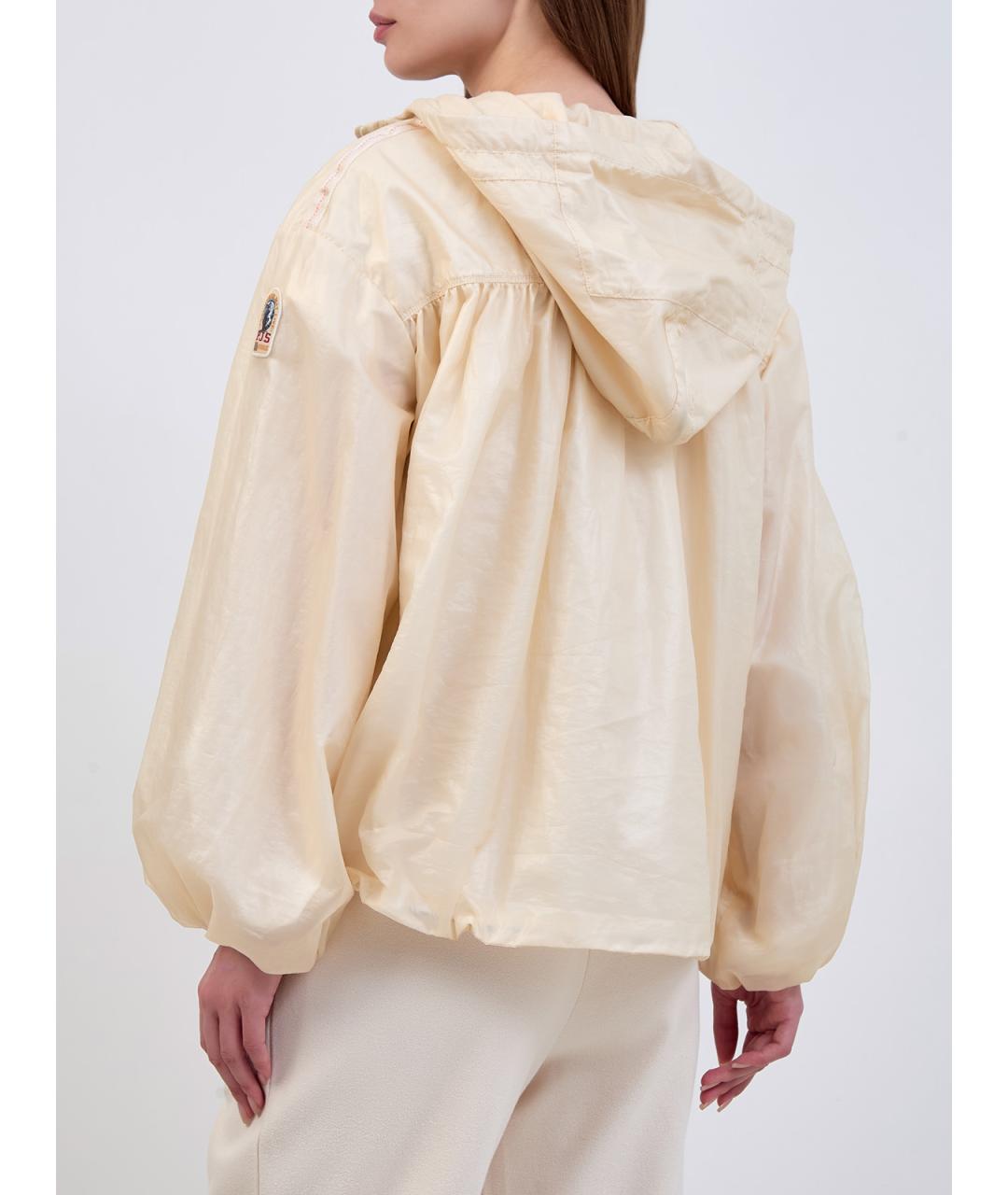PARAJUMPERS Бежевая полиамидовая куртка, фото 4