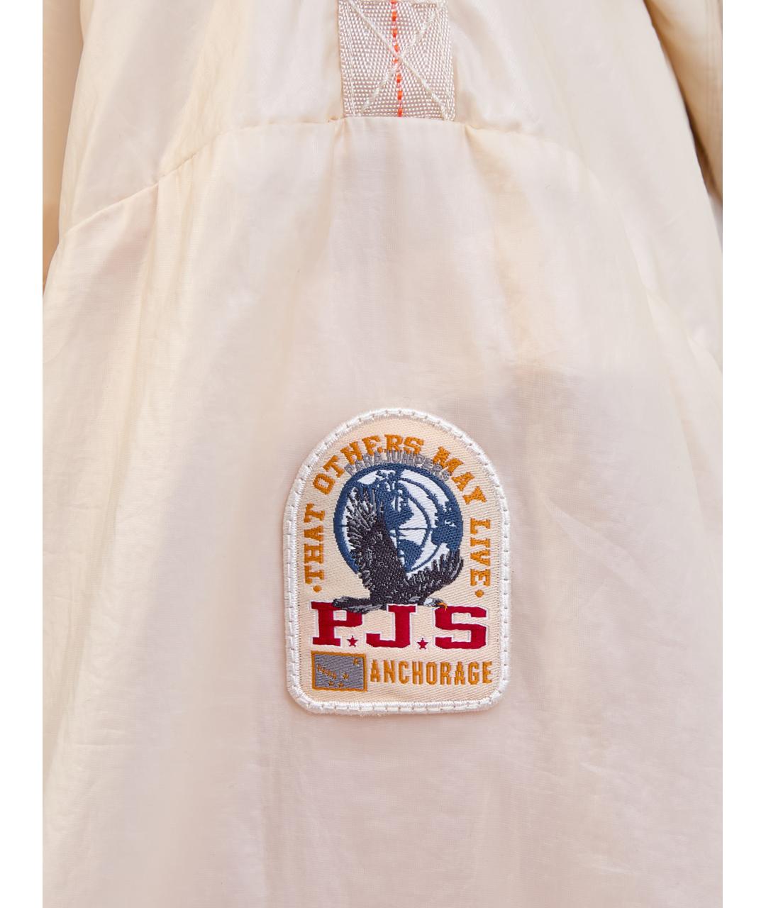 PARAJUMPERS Бежевая полиамидовая куртка, фото 5