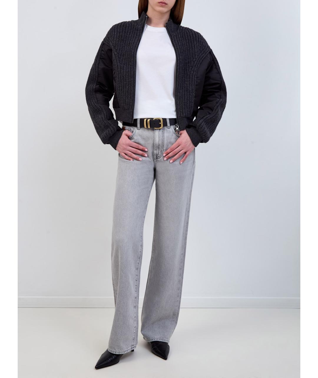 JIL SANDER Белая хлопковая футболка, фото 2