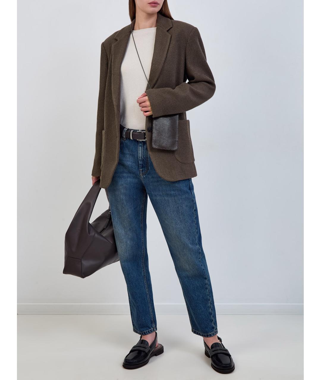 BRUNELLO CUCINELLI Белый кашемировый джемпер / свитер, фото 2