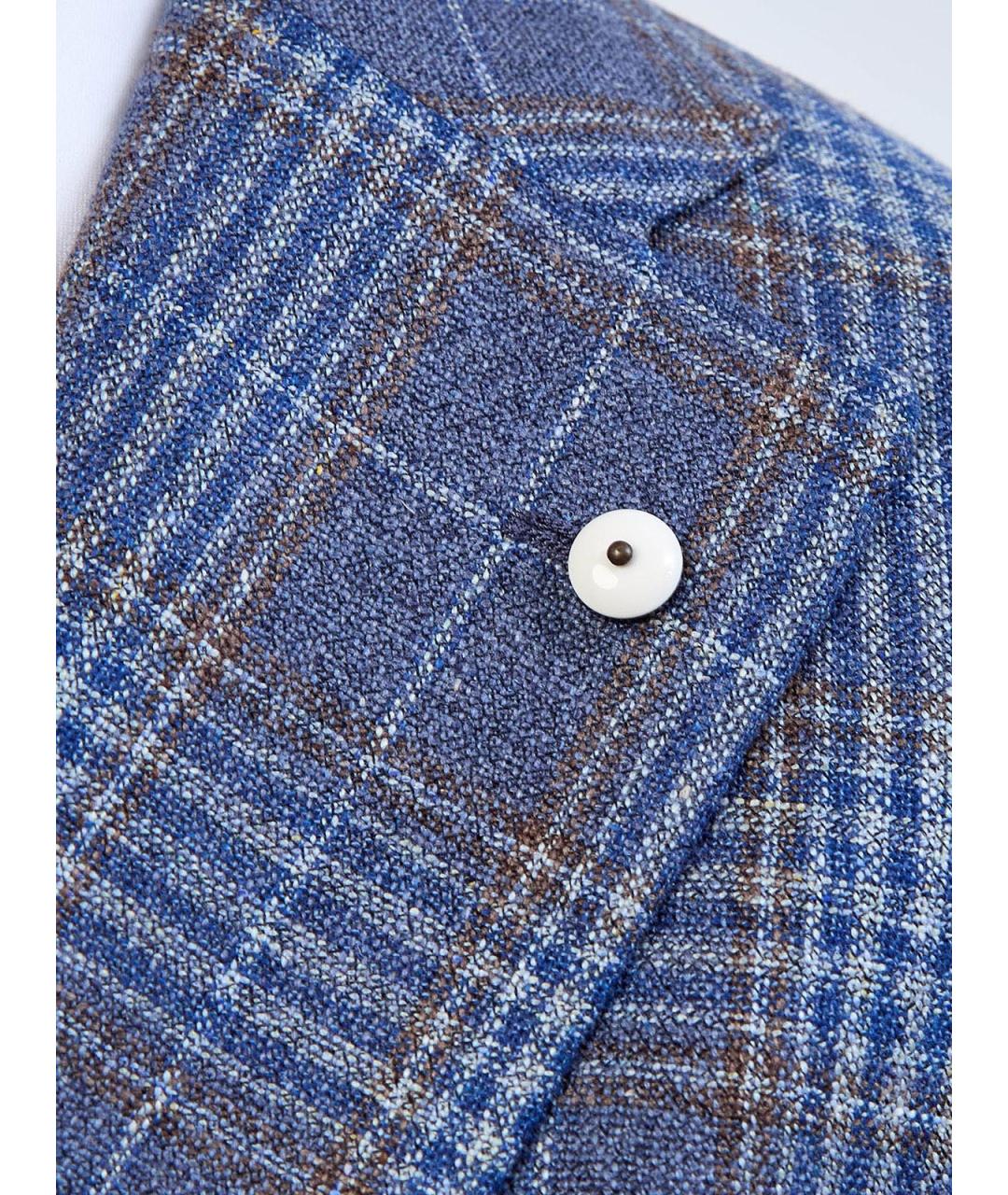 L.B.M. 1911 Синий шелковый пиджак, фото 4