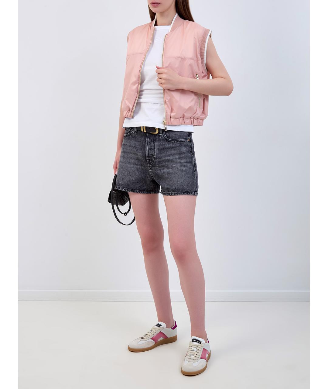 JACOB COHEN Серые хлопковые шорты, фото 2