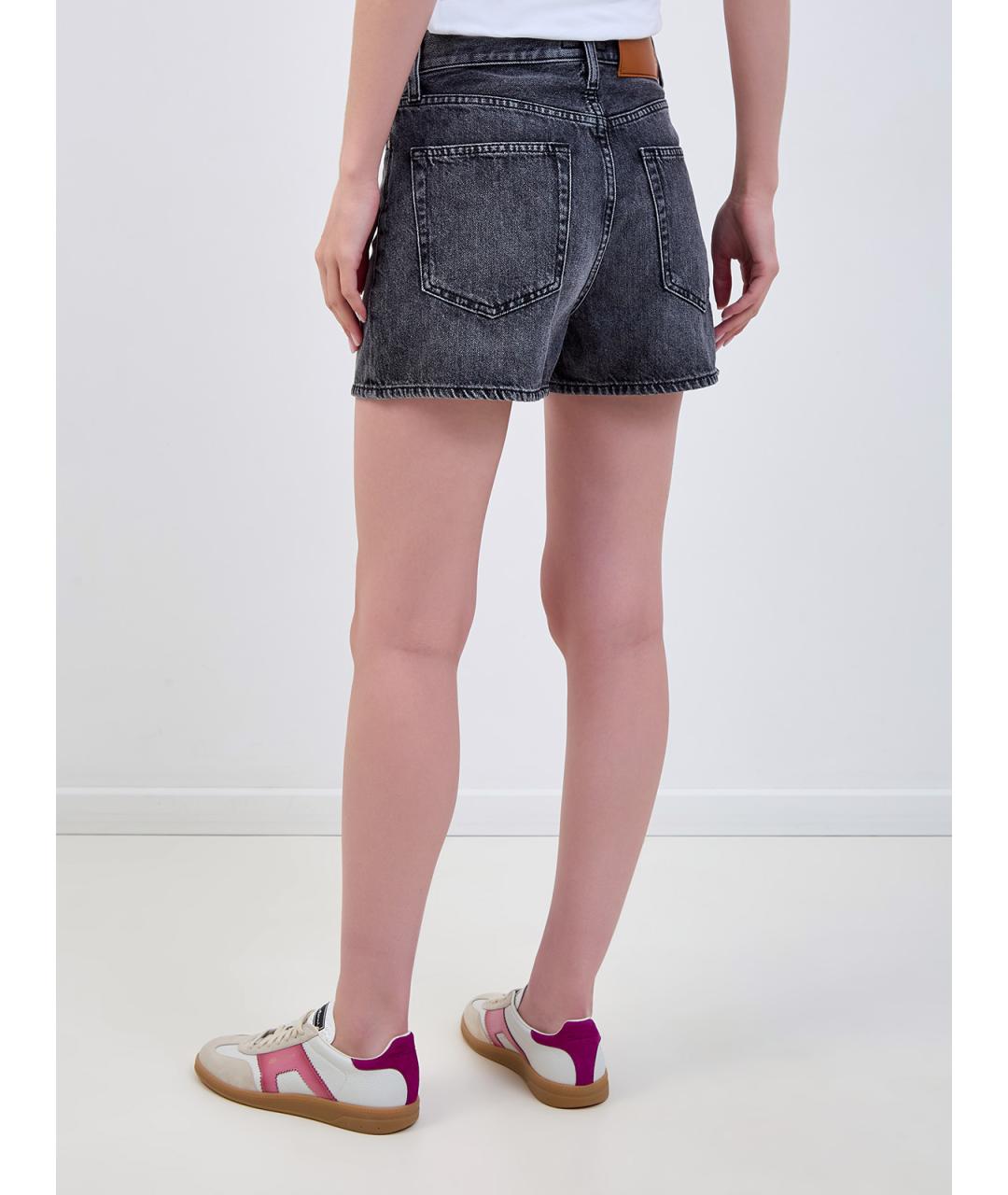 JACOB COHEN Серые хлопковые шорты, фото 4