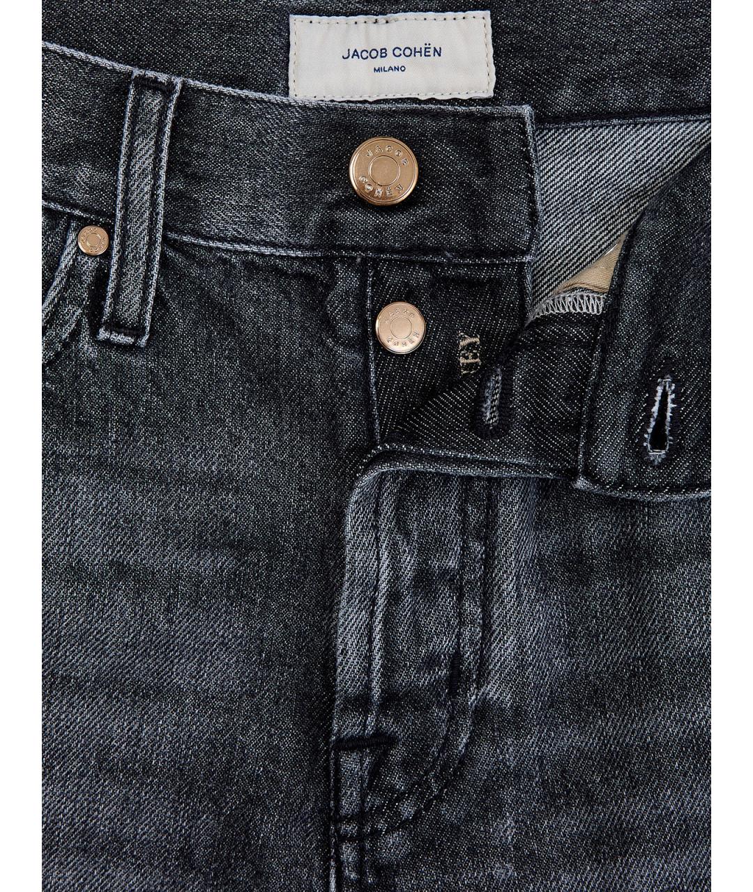 JACOB COHEN Серые хлопковые шорты, фото 5