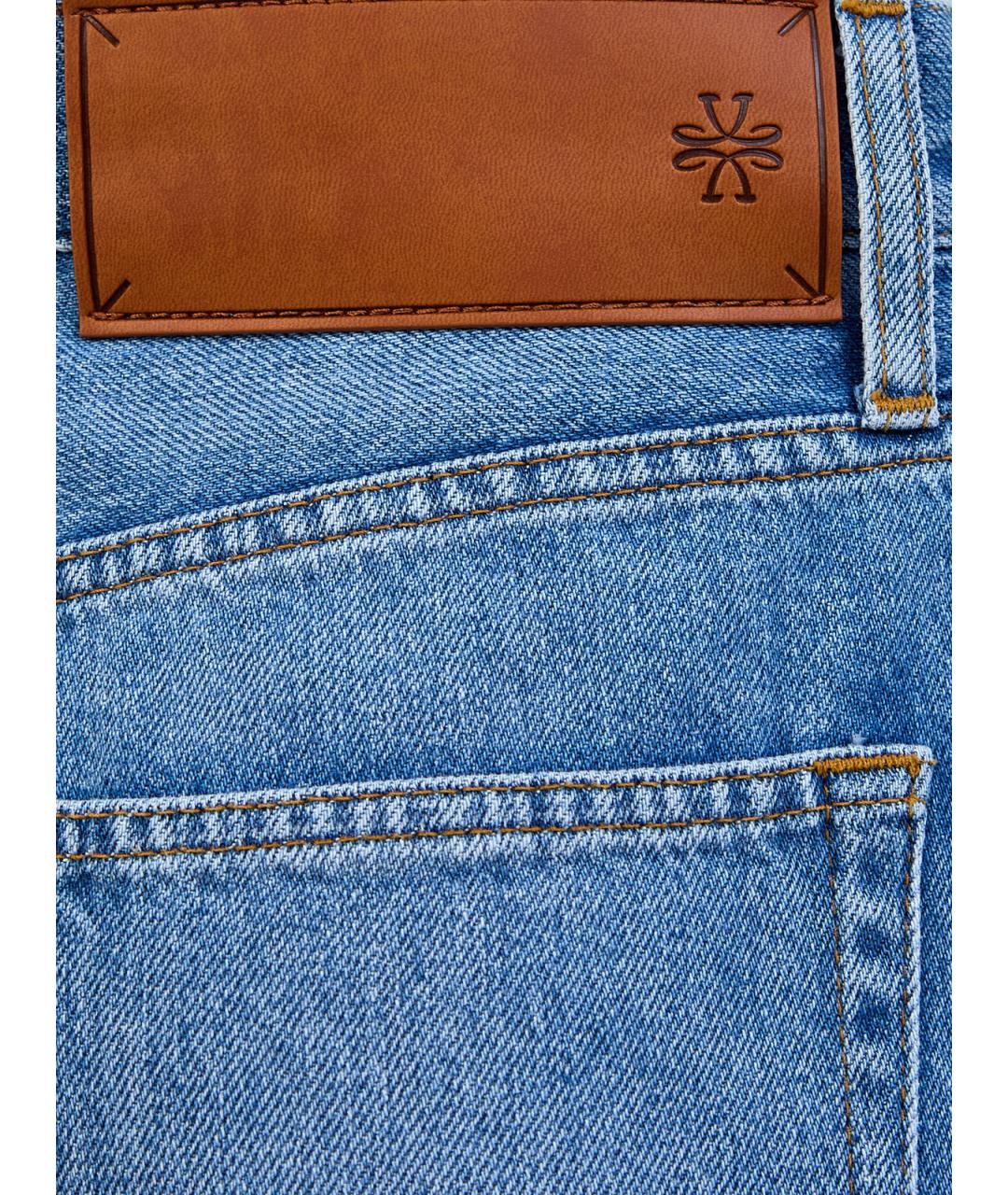 JACOB COHEN Синие хлопковые шорты, фото 5