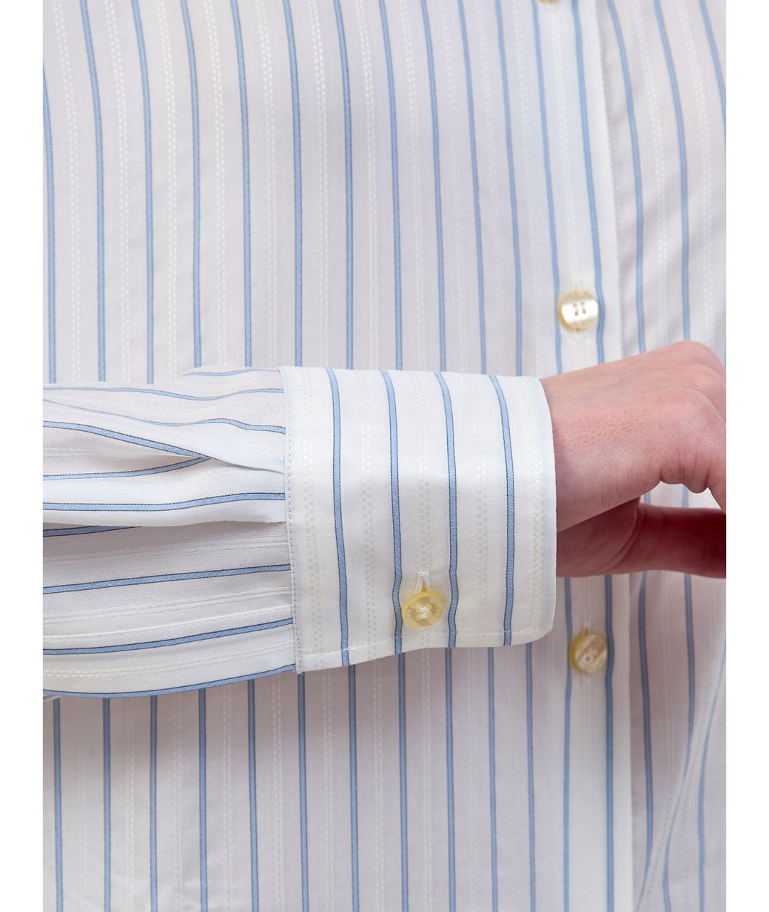 ETRO Белая шелковая рубашка, фото 5