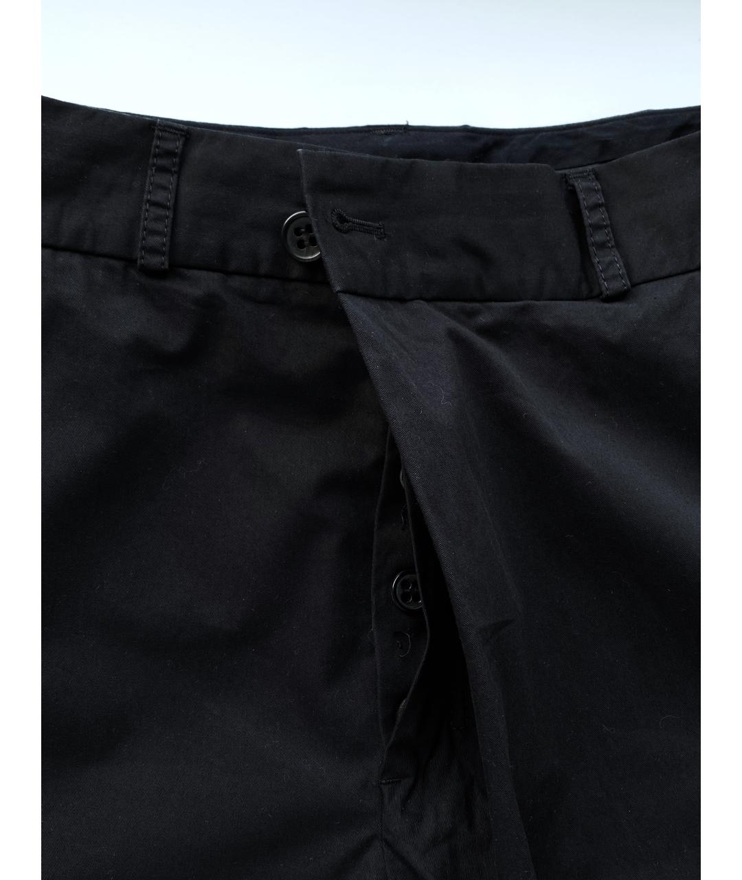 DAMIR DOMA Черные хлопковые брюки чинос, фото 6