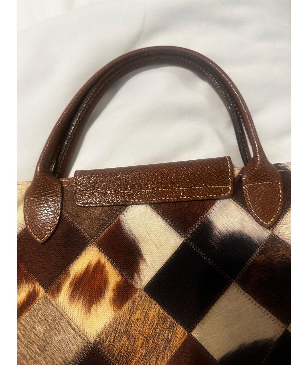 LONGCHAMP Коричневая дорожная/спортивная сумка, фото 4