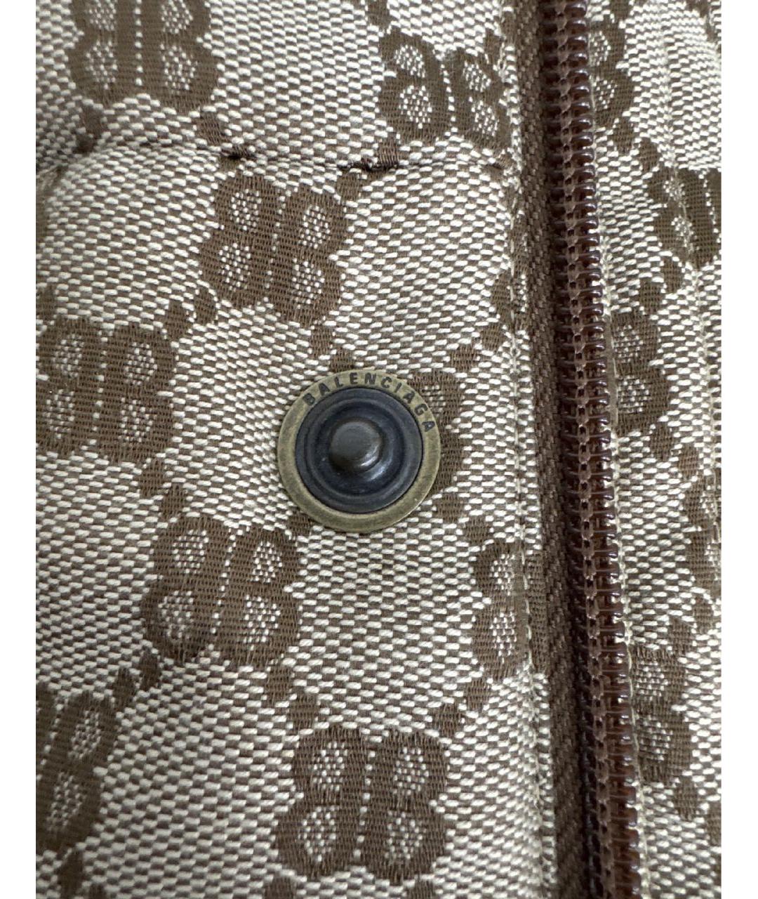 BALENCIAGA Золотой полиэстеровый жилет, фото 3