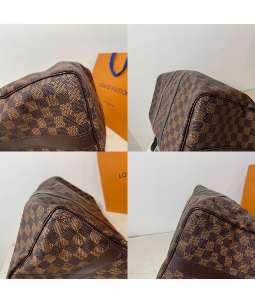LOUIS VUITTON Коричневая дорожная/спортивная сумка, фото 5