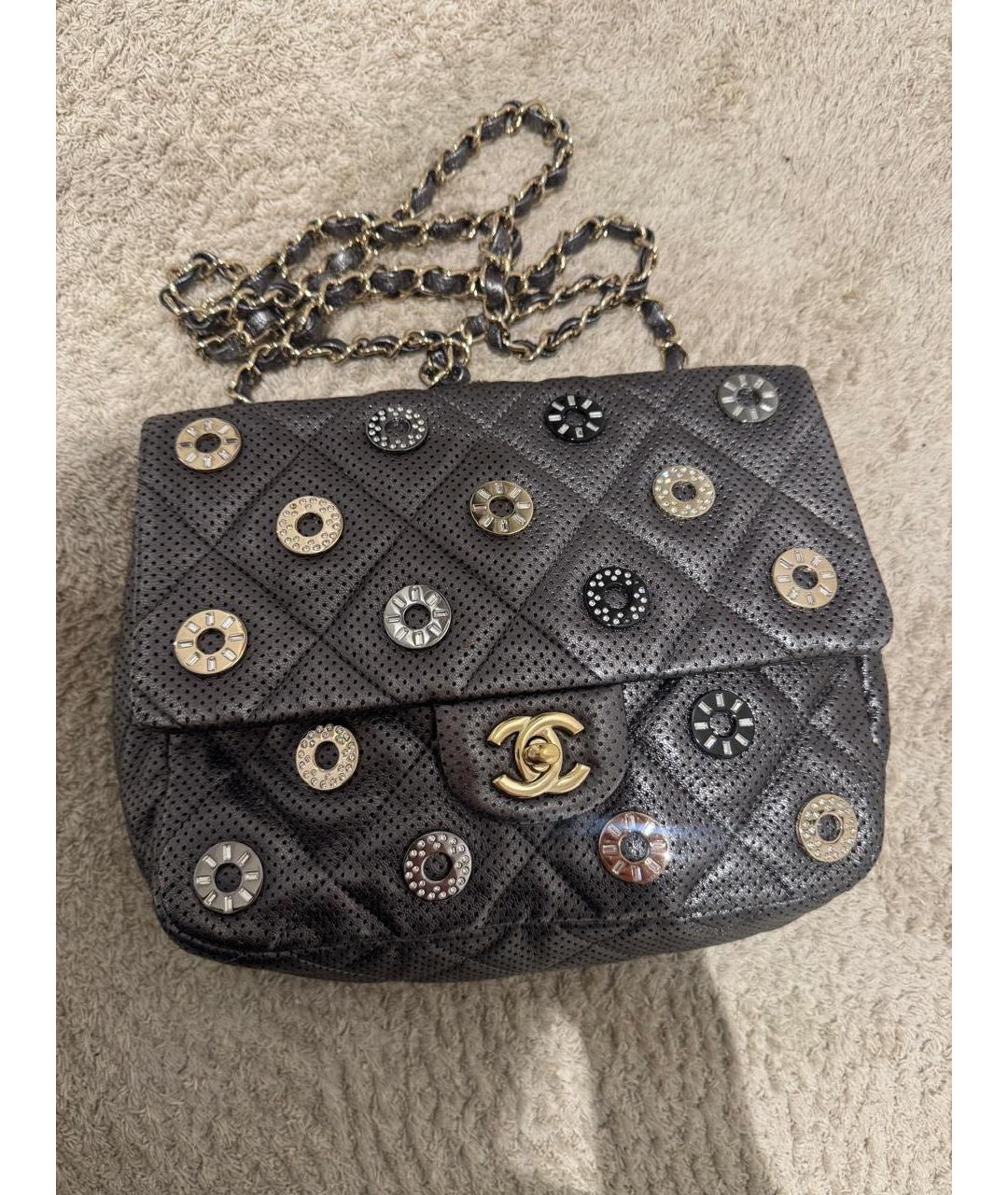 CHANEL Кожаная сумка через плечо, фото 9