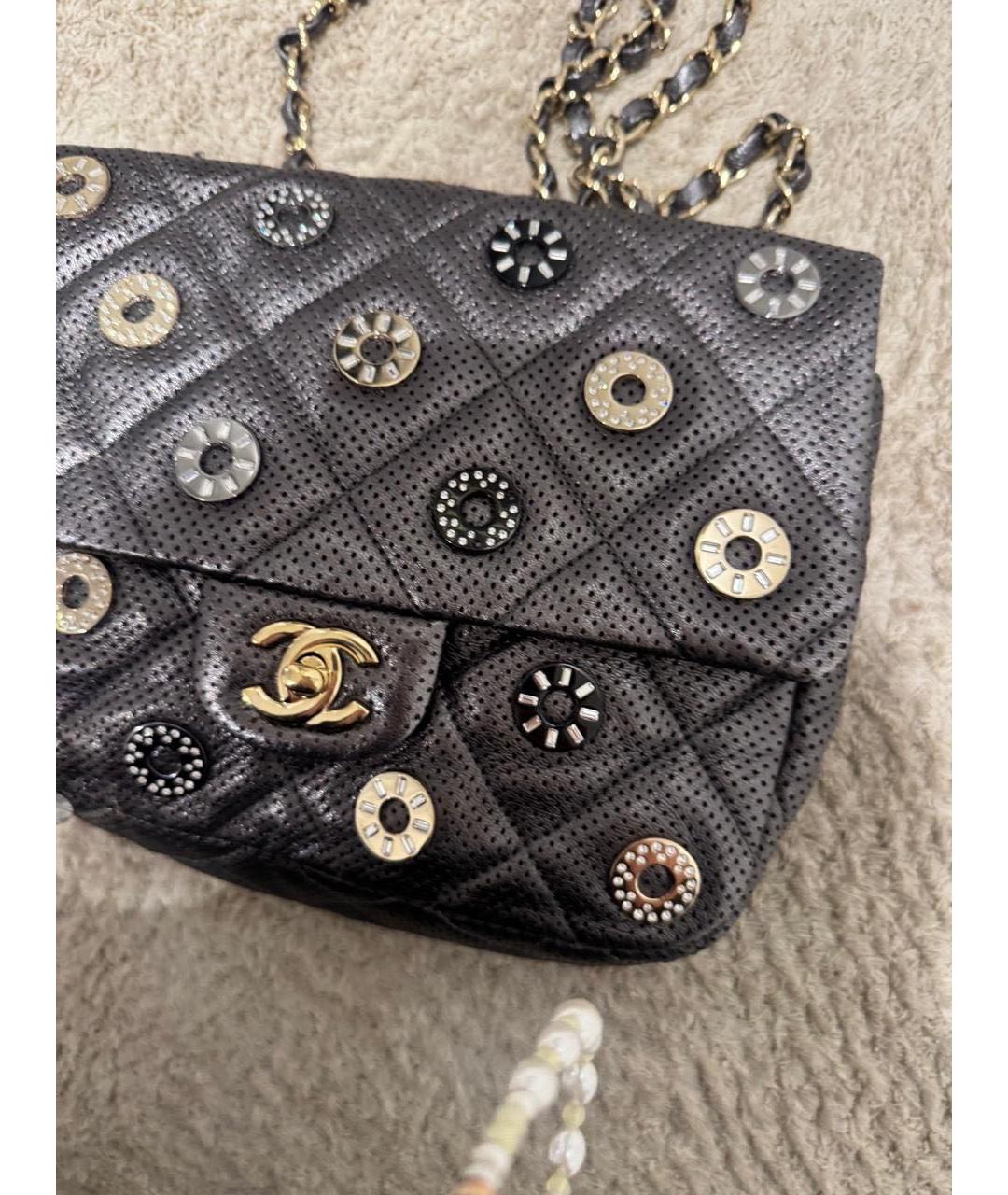 CHANEL Кожаная сумка через плечо, фото 8