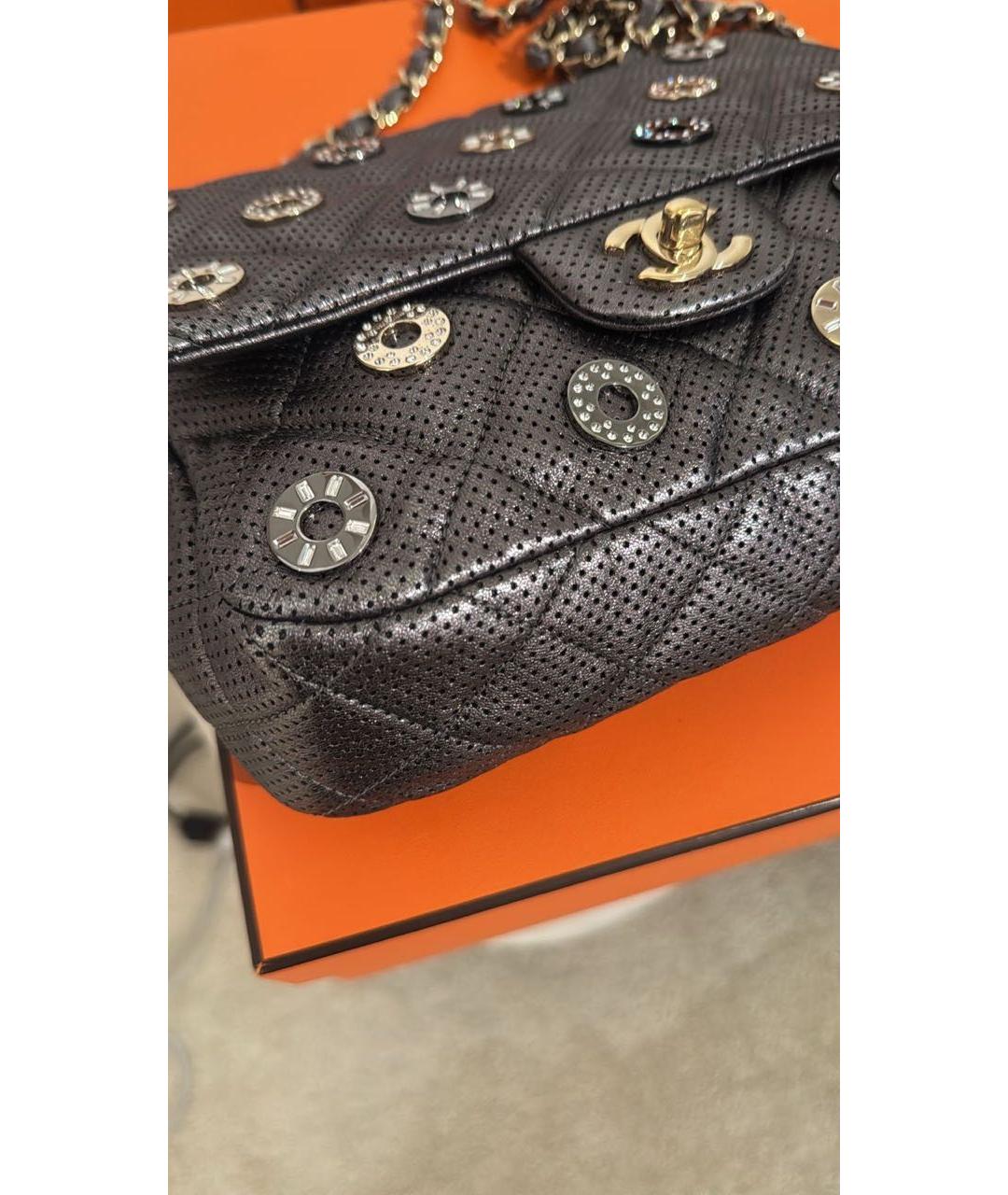 CHANEL Кожаная сумка через плечо, фото 7