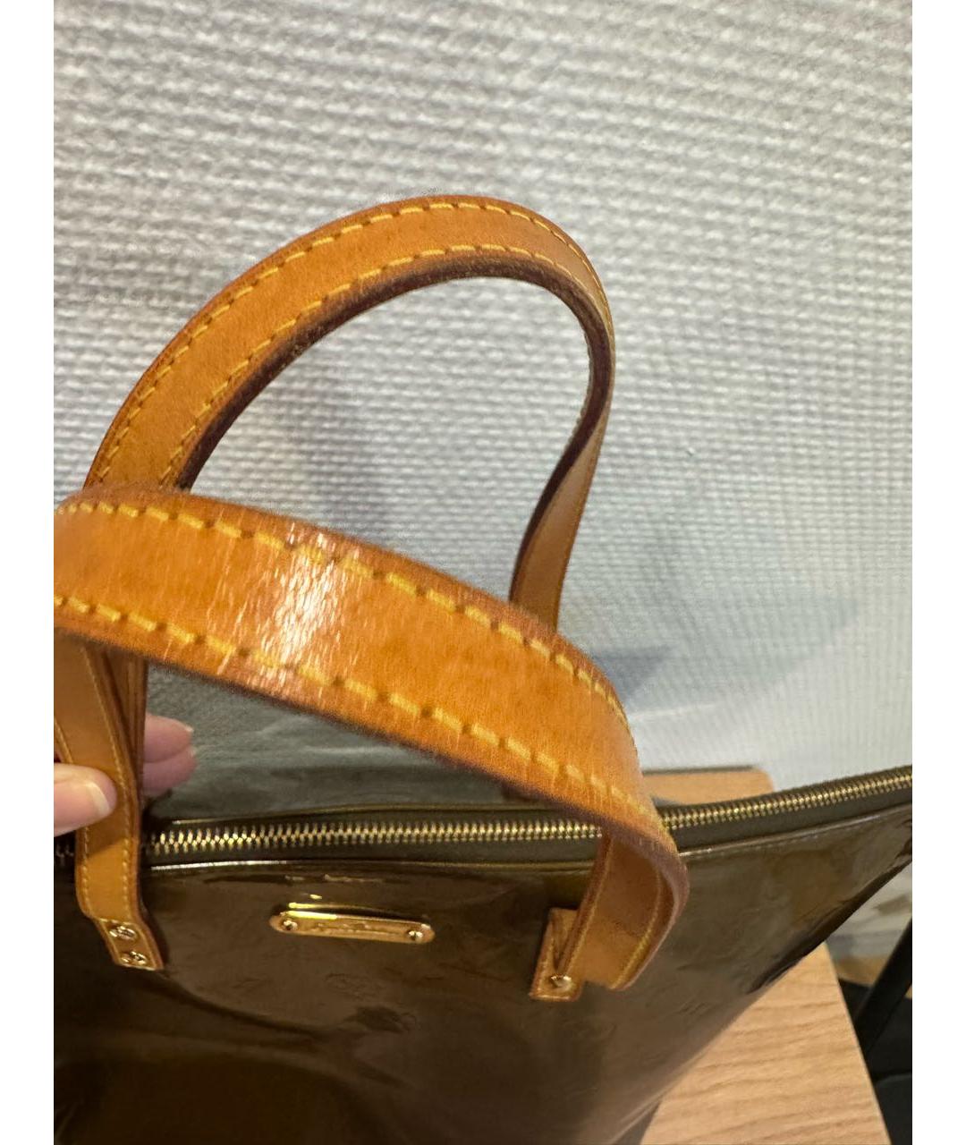 LOUIS VUITTON Коричневая сумка тоут, фото 2