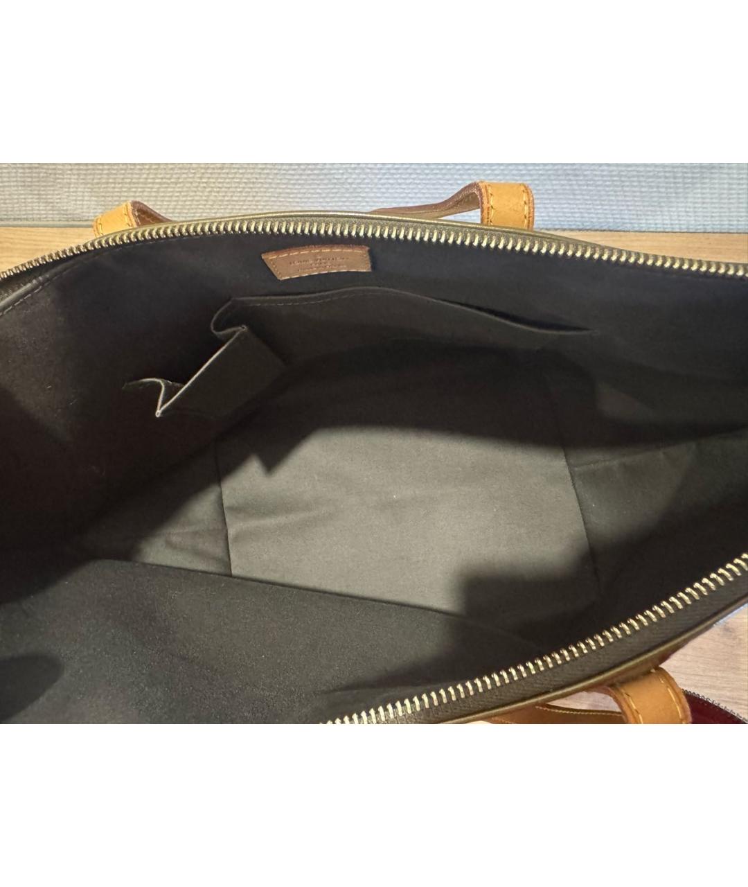 LOUIS VUITTON Коричневая сумка тоут, фото 4